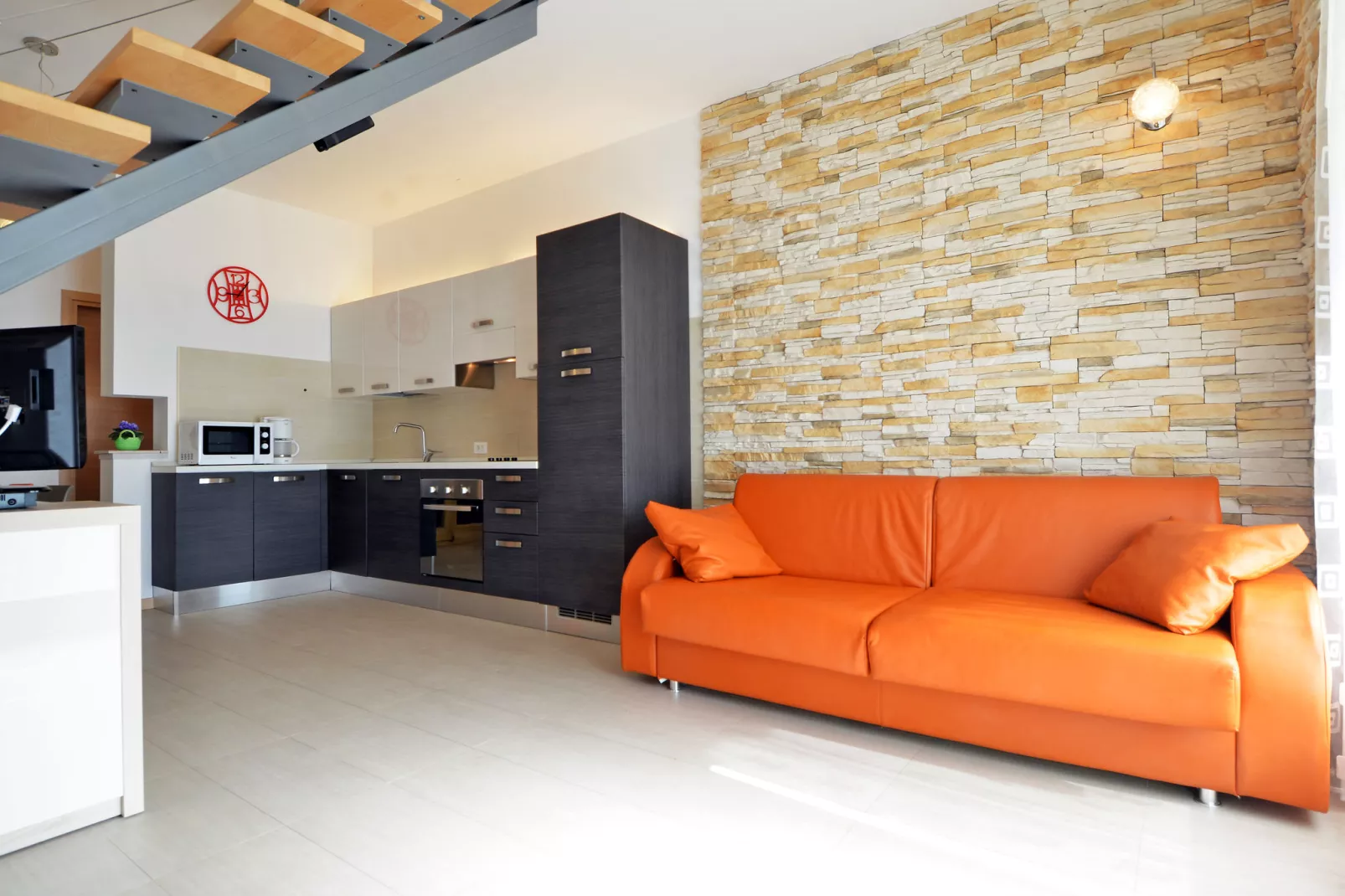 Villa Blue 1-Living room