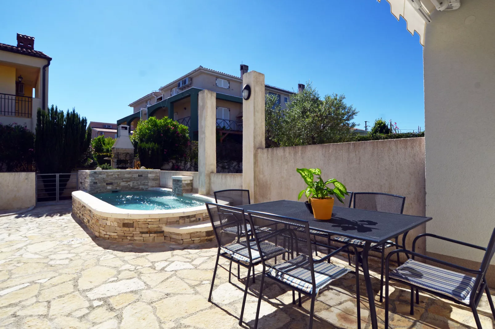 Villa Blue 1-Terrace balcony
