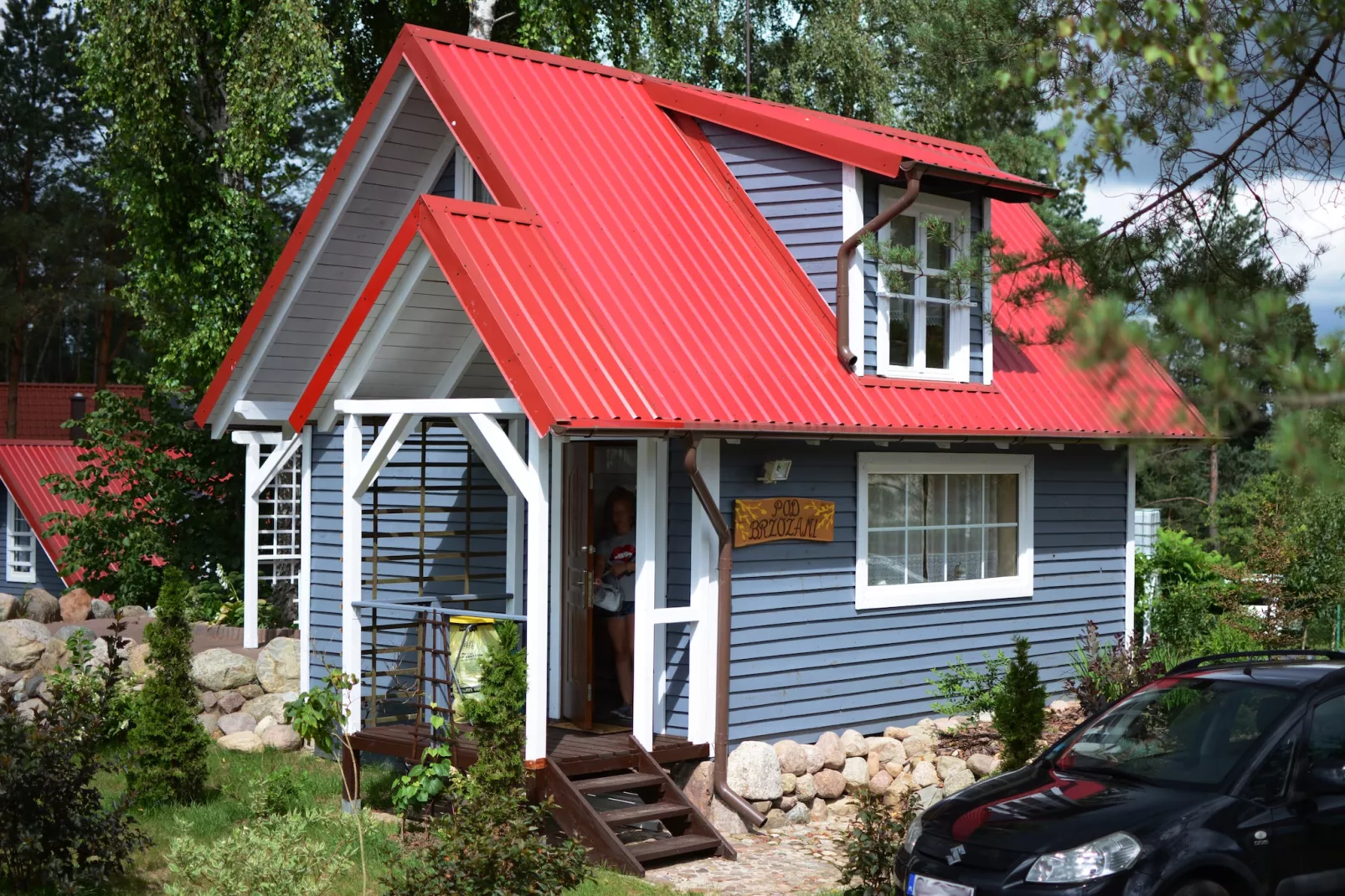 Domki wakacyjne MACIEJKA we Frydrychowie - Exterior in summer