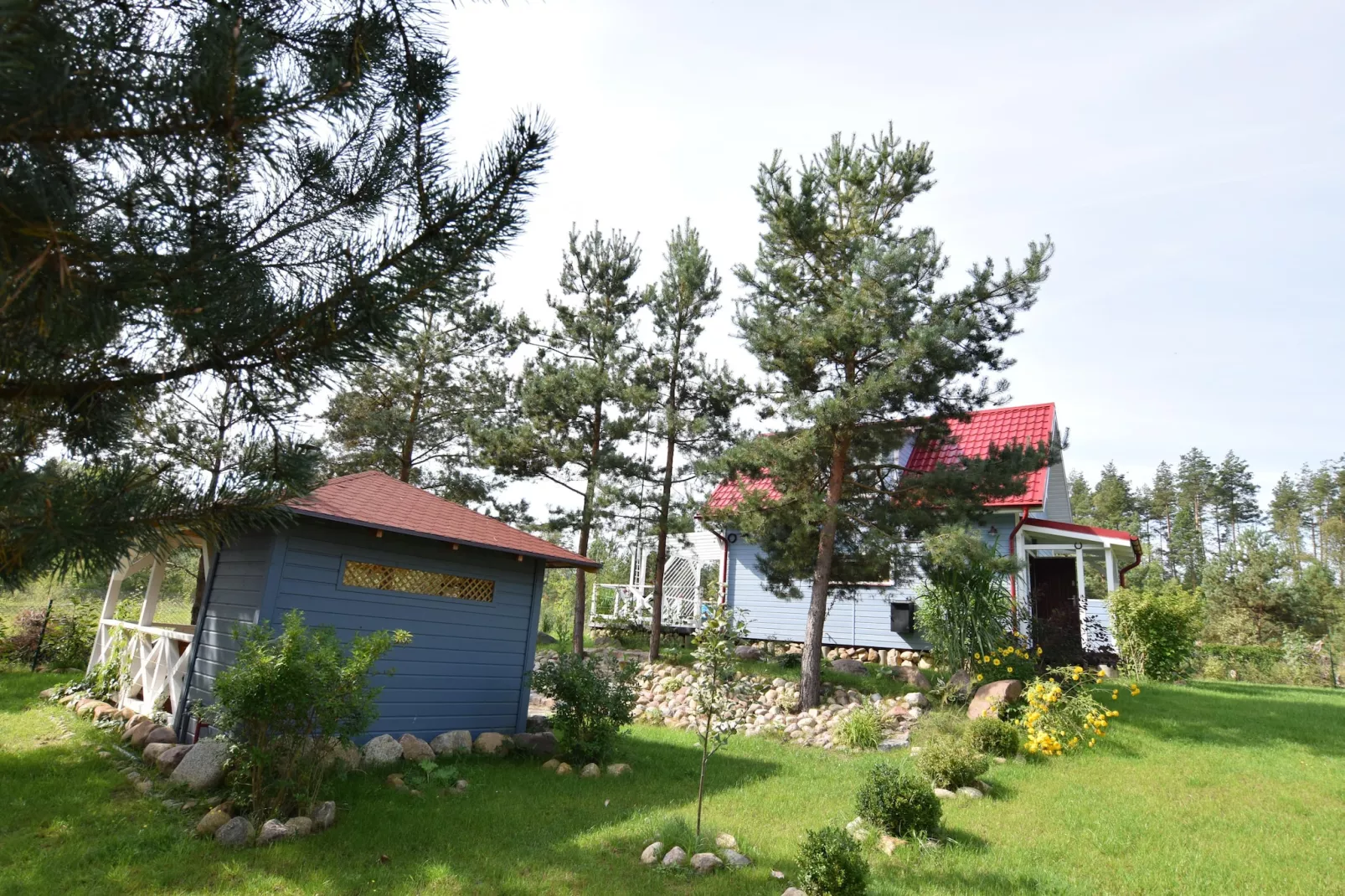 Dom wakacyjny z sauną we Frydrychowie-Garten Sommer