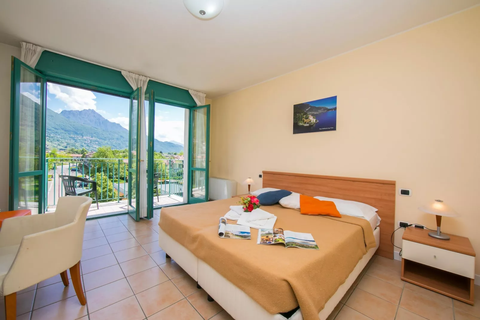 RESIDENCE PORTO LETIZIA - PALACE-1ROOM APT 4 PAX MOUNTAIN VIEW PLUS 8203 - P1MP4 - Bedroom