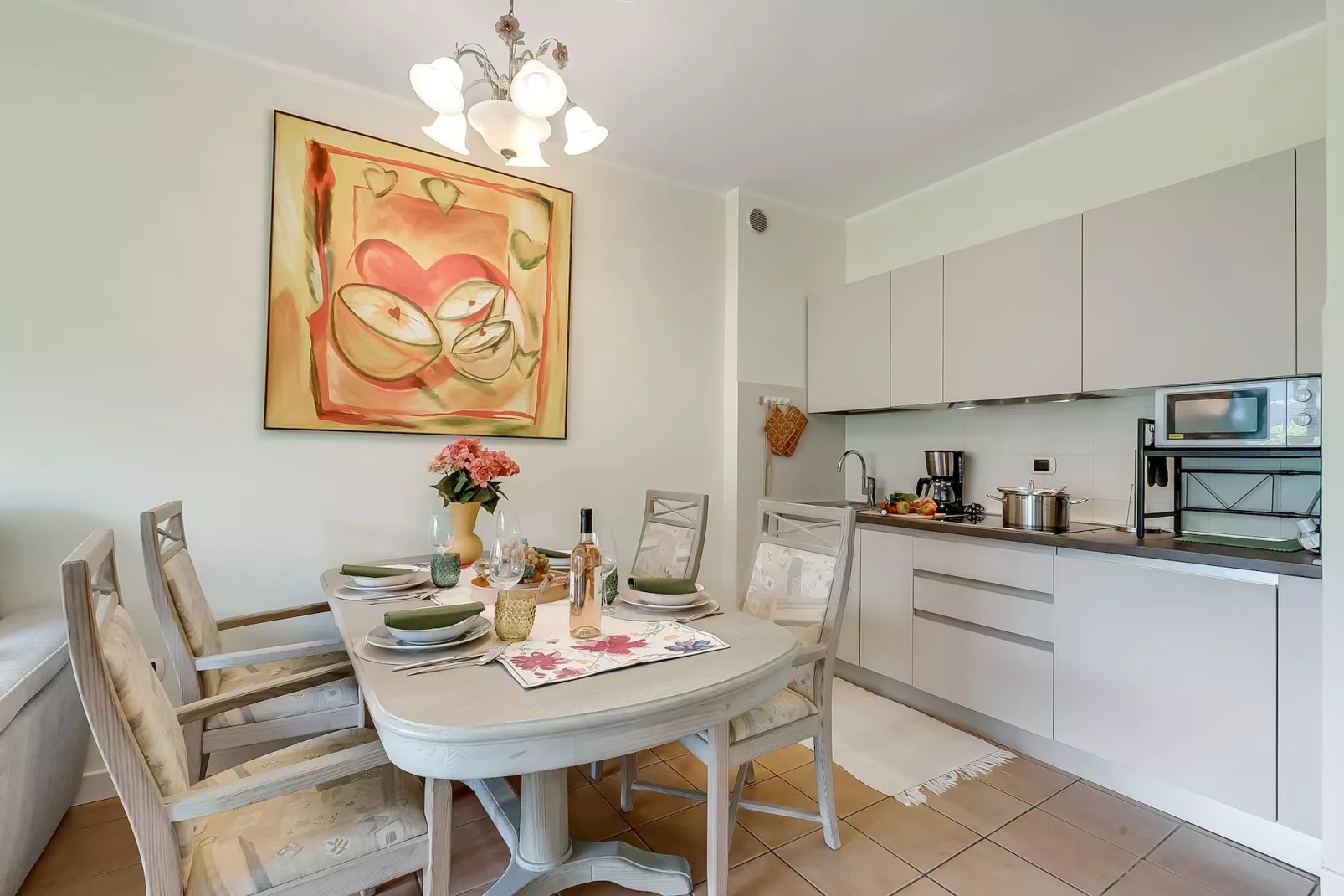 RESIDENCE PORTO LETIZIA - PALACE-1ROOM APT 4 PAX MOUNTAIN VIEW DELUXE8204 - P1MD4 - Kitchen