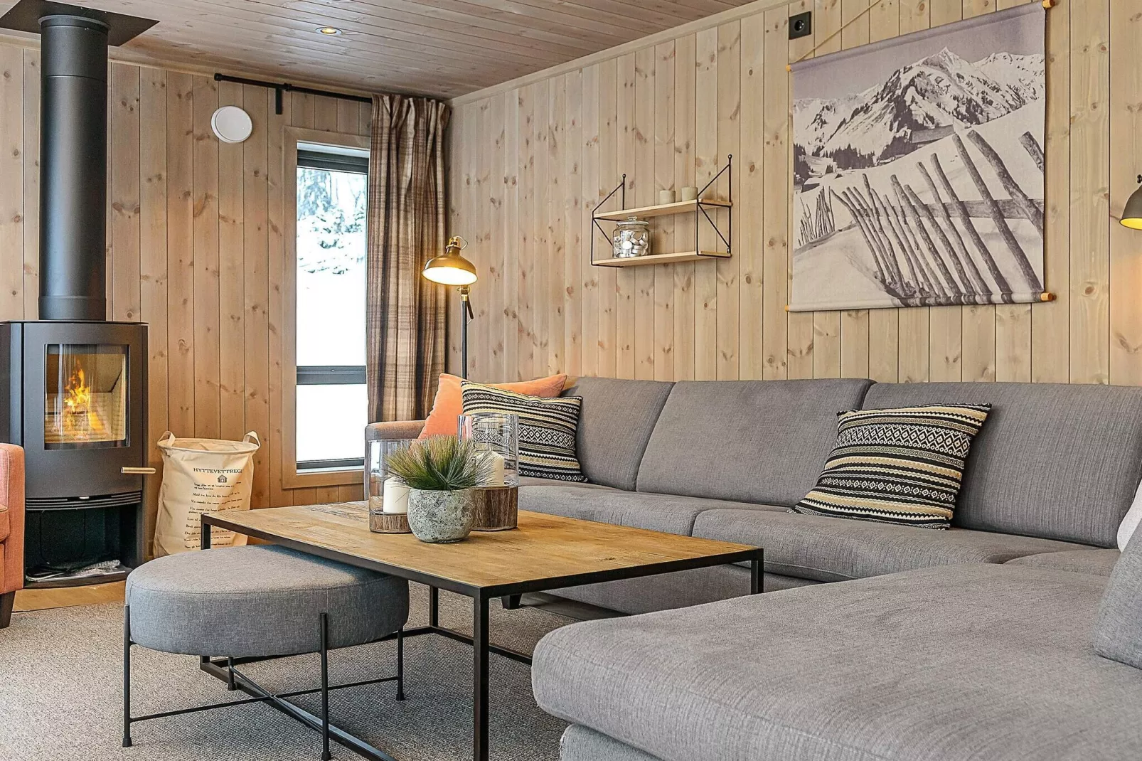 Retraite de Cabine elegante a Varden-By Traum-Intérieur