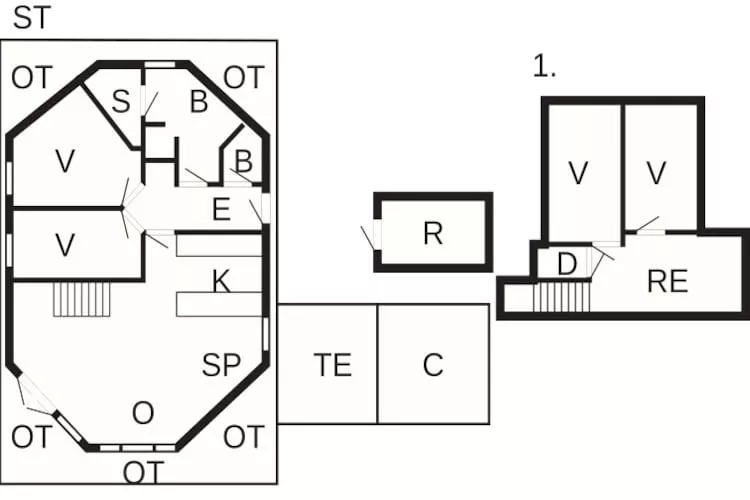 8 person holiday home in Læsø-Floor plan