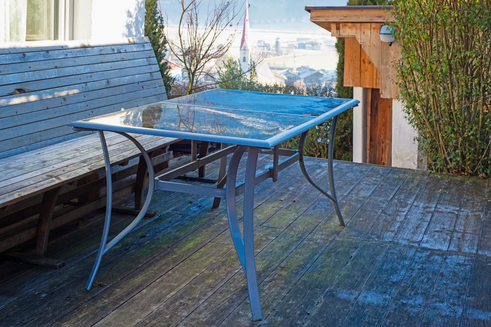 Ferienhaus Marienbergl - 6 Personen-Terrasse / balcon