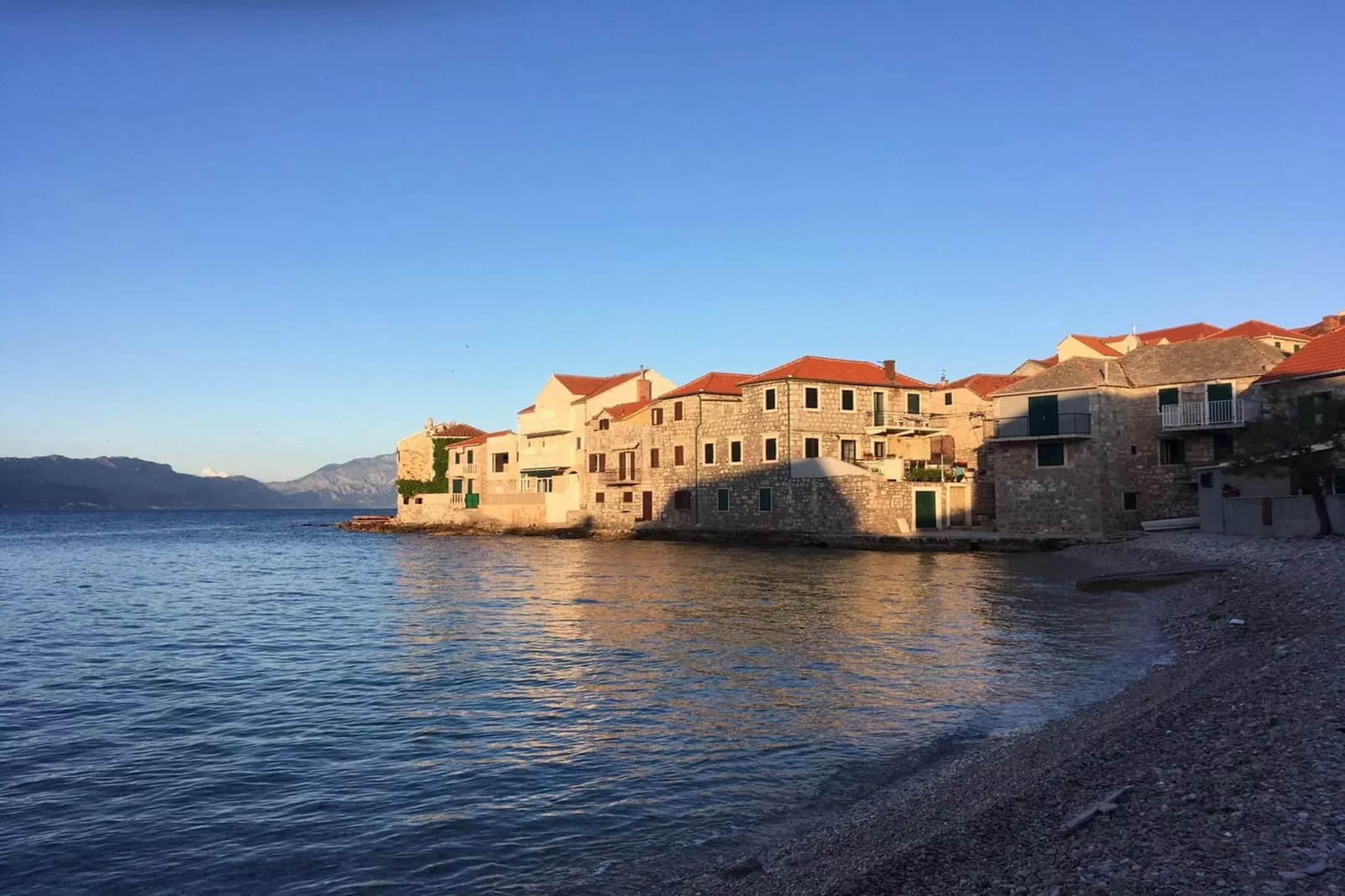 Sunset view apartment - One bedroom apartment with balcony and sea view-View