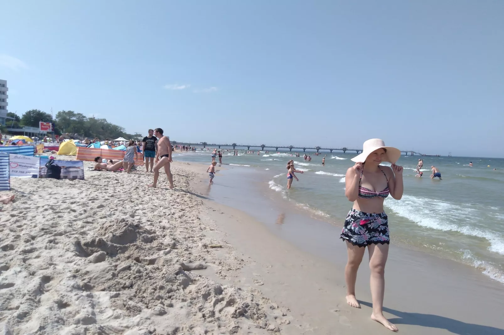 Domy z basenem Rogowo dla 5 osób-Außenbereich Sommer