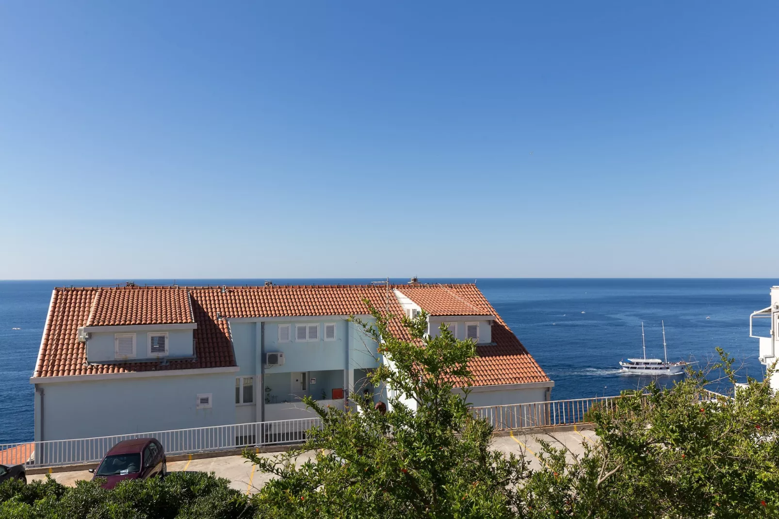 Apartment Nana-One Bedroom Apartment with Loggia and Sea View-Aussicht
