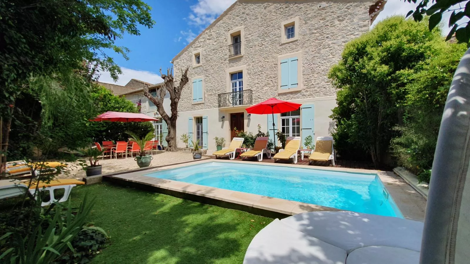 La maison des Vendangeurs 6-Schwimmbad