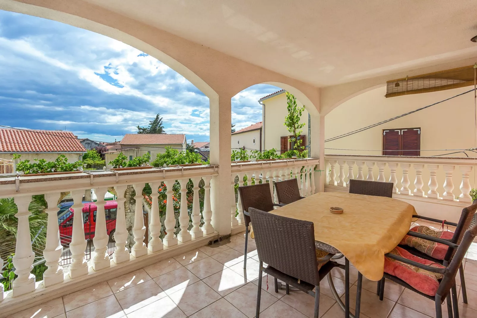 Apartment Medulin-Terrace balcony