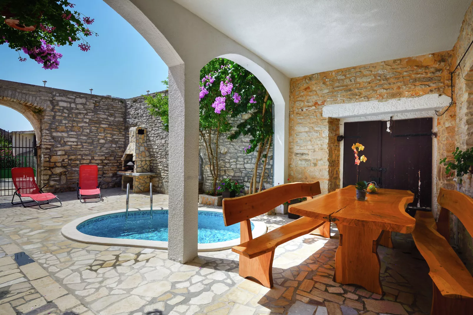 Apartment Medulin-Terrace balcony