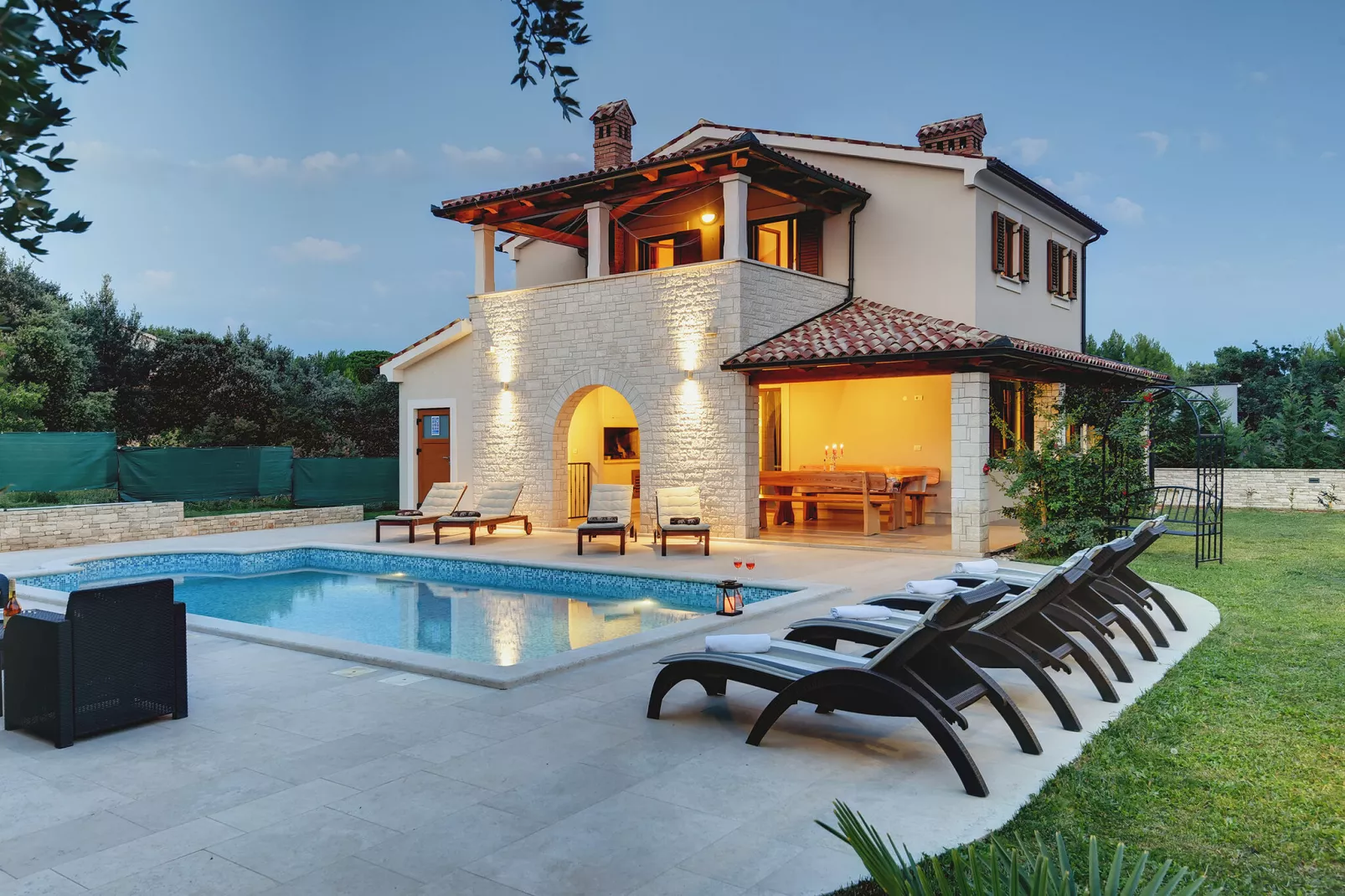 Villa Smrikve-Exterior summer