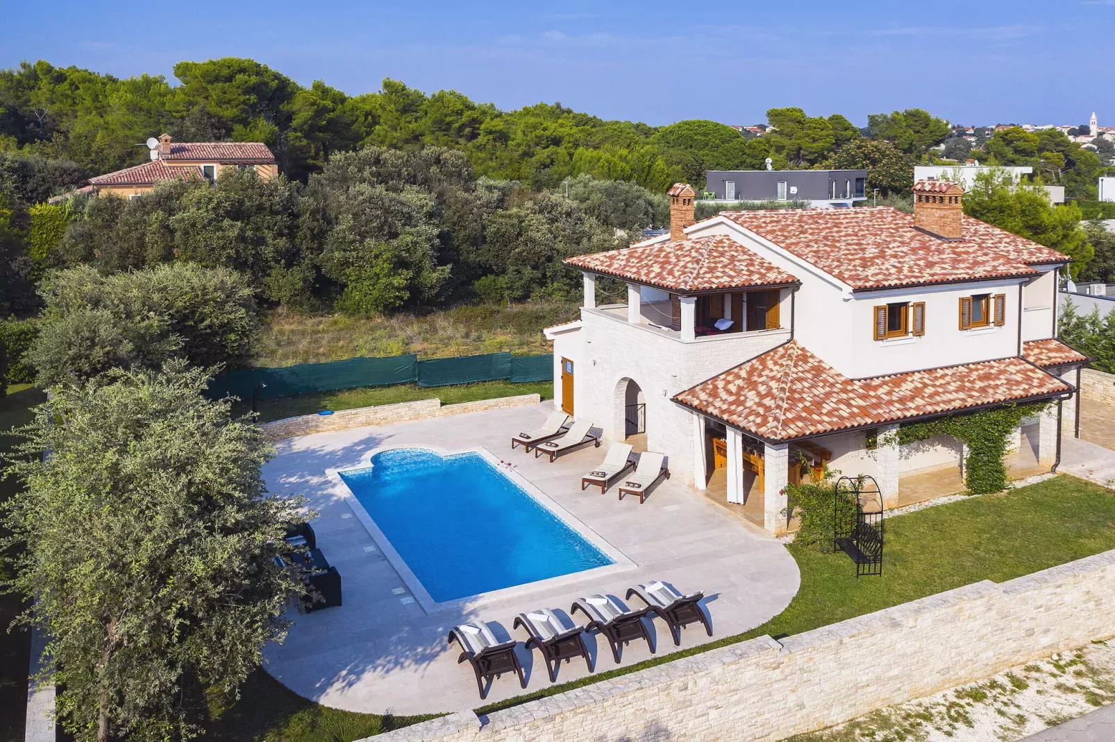 Villa Smrikve-Exterior summer