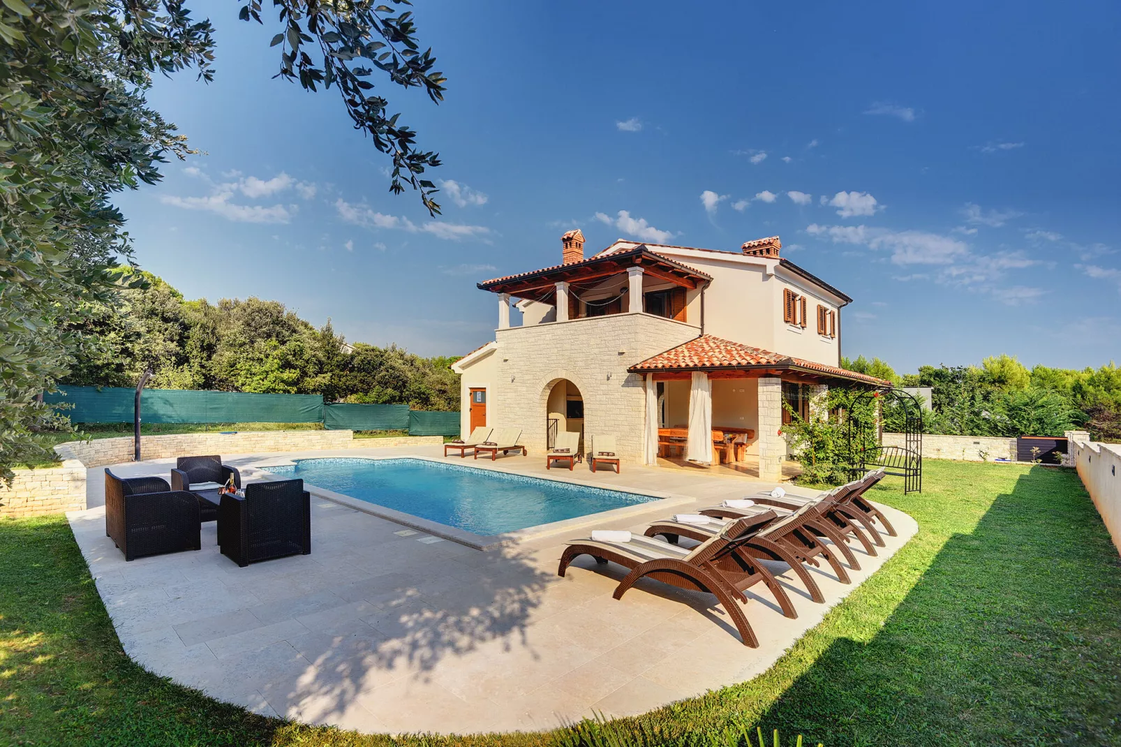 Villa Smrikve-Exterior summer