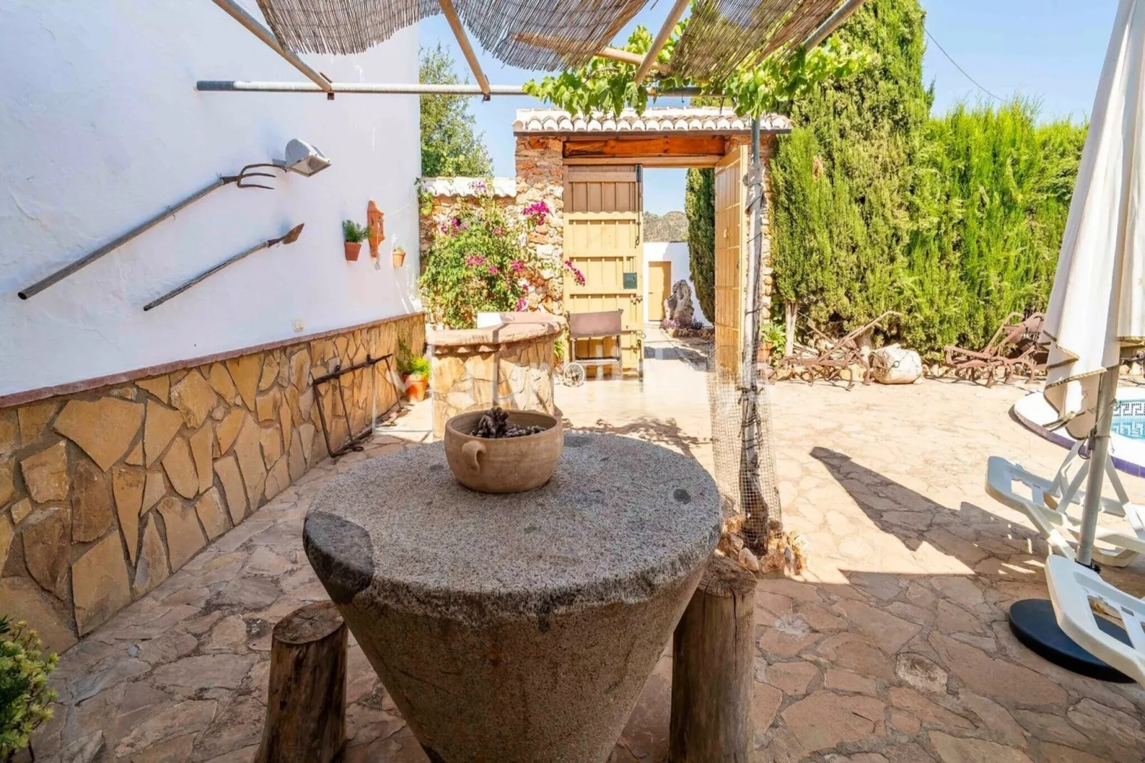 Cortijo la nobleza-Terrasse / balcon
