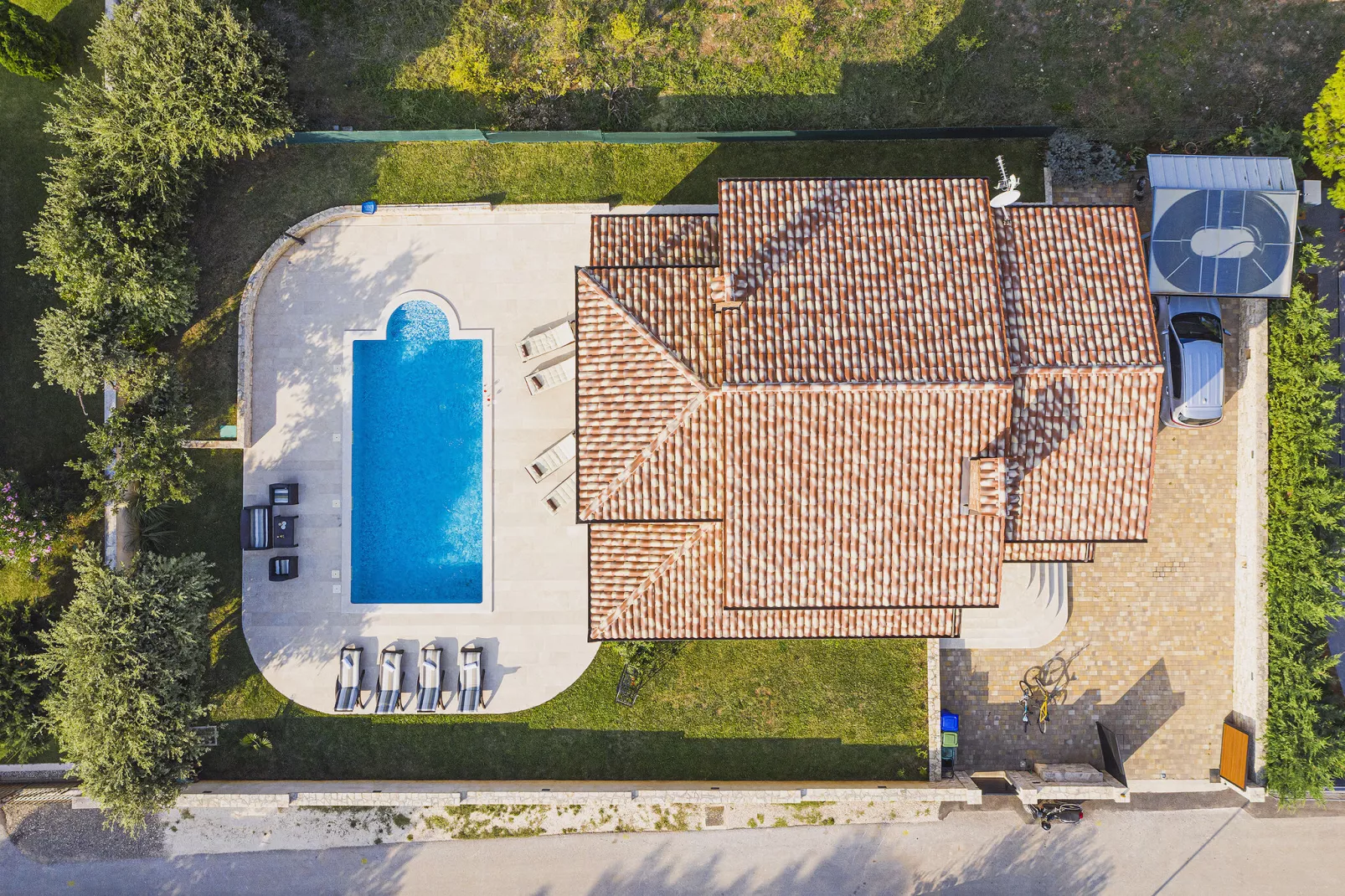 Villa Smrikve-Exterior summer
