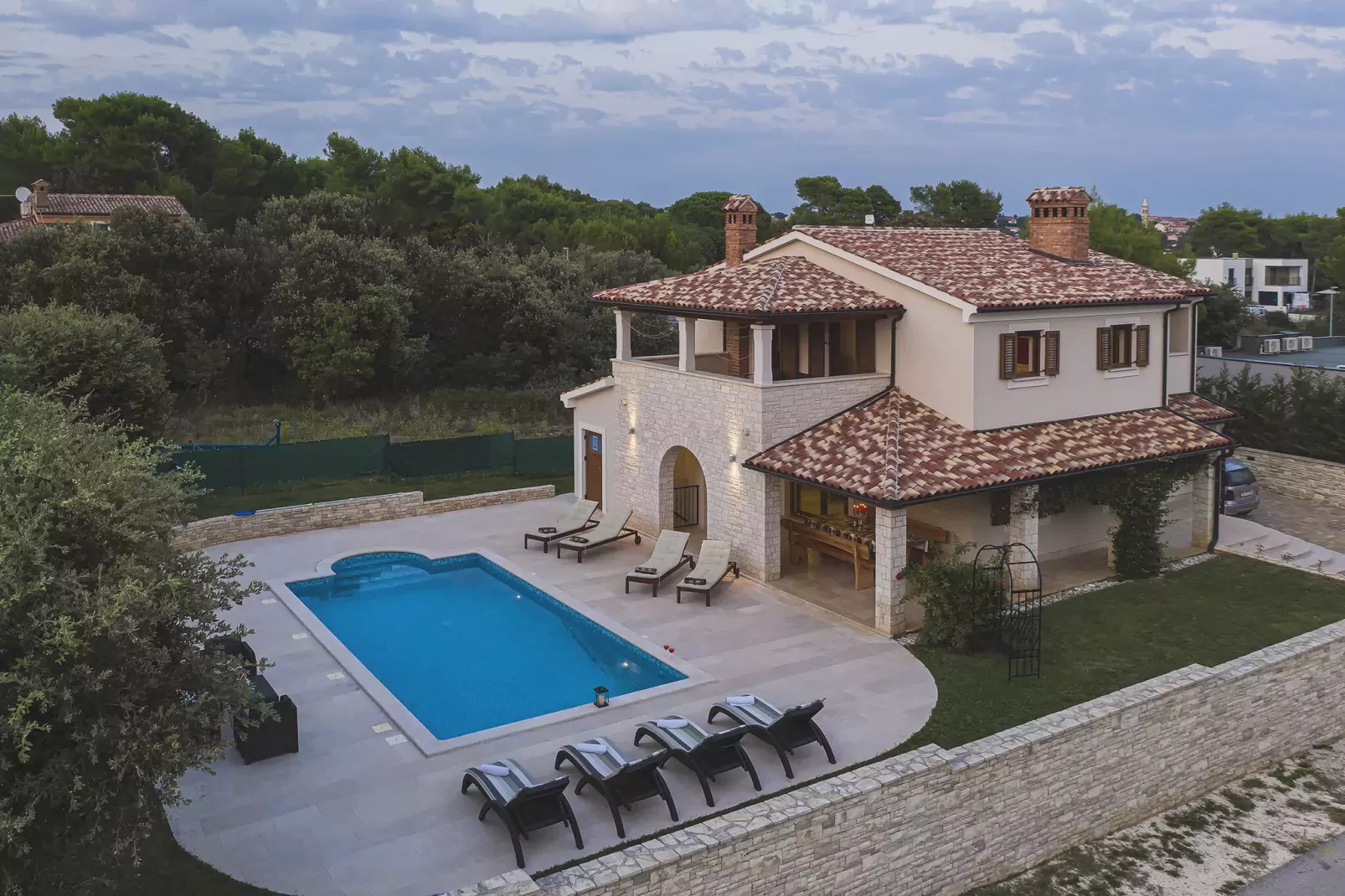 Villa Smrikve-View summer
