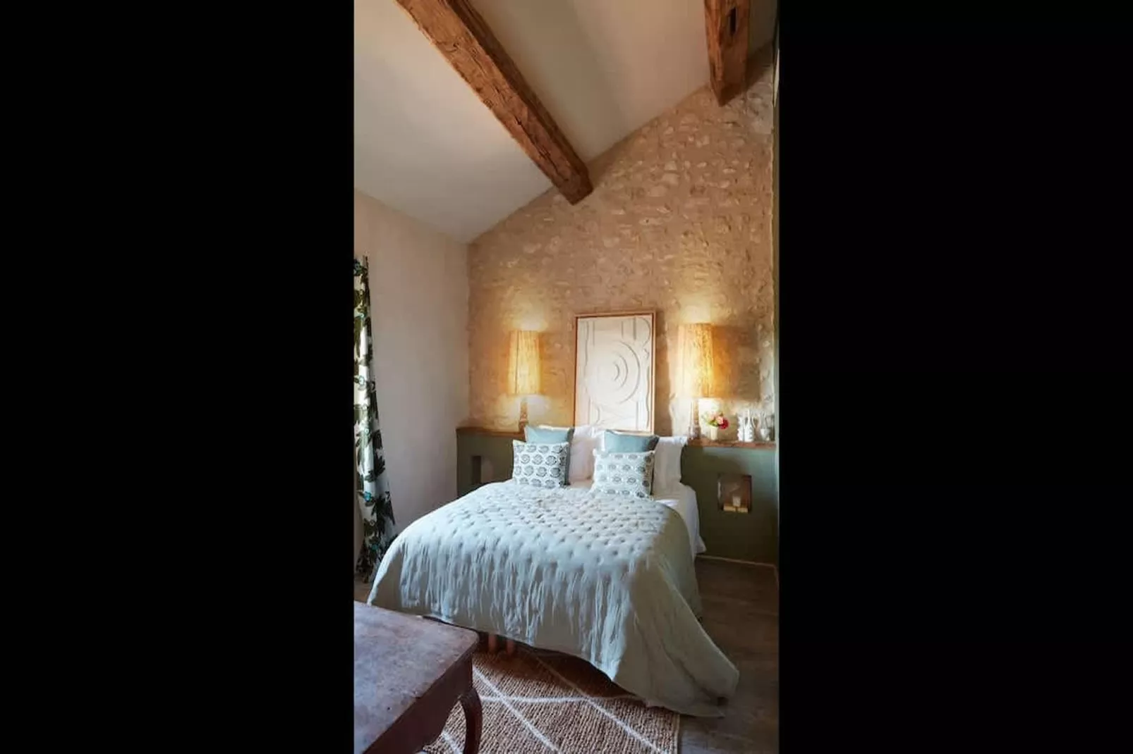 Villa de charme confort au milieu des vignes du Lubéron-Schlafzimmer