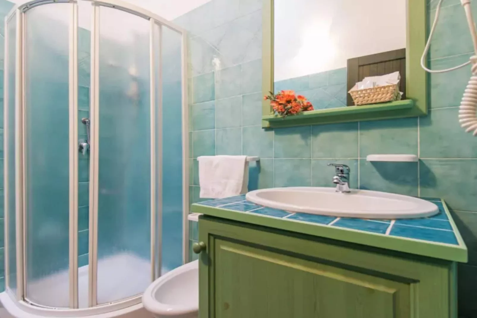 Residence Club Gli Ontani STUDIO - 2 PAX M2-Badezimmer