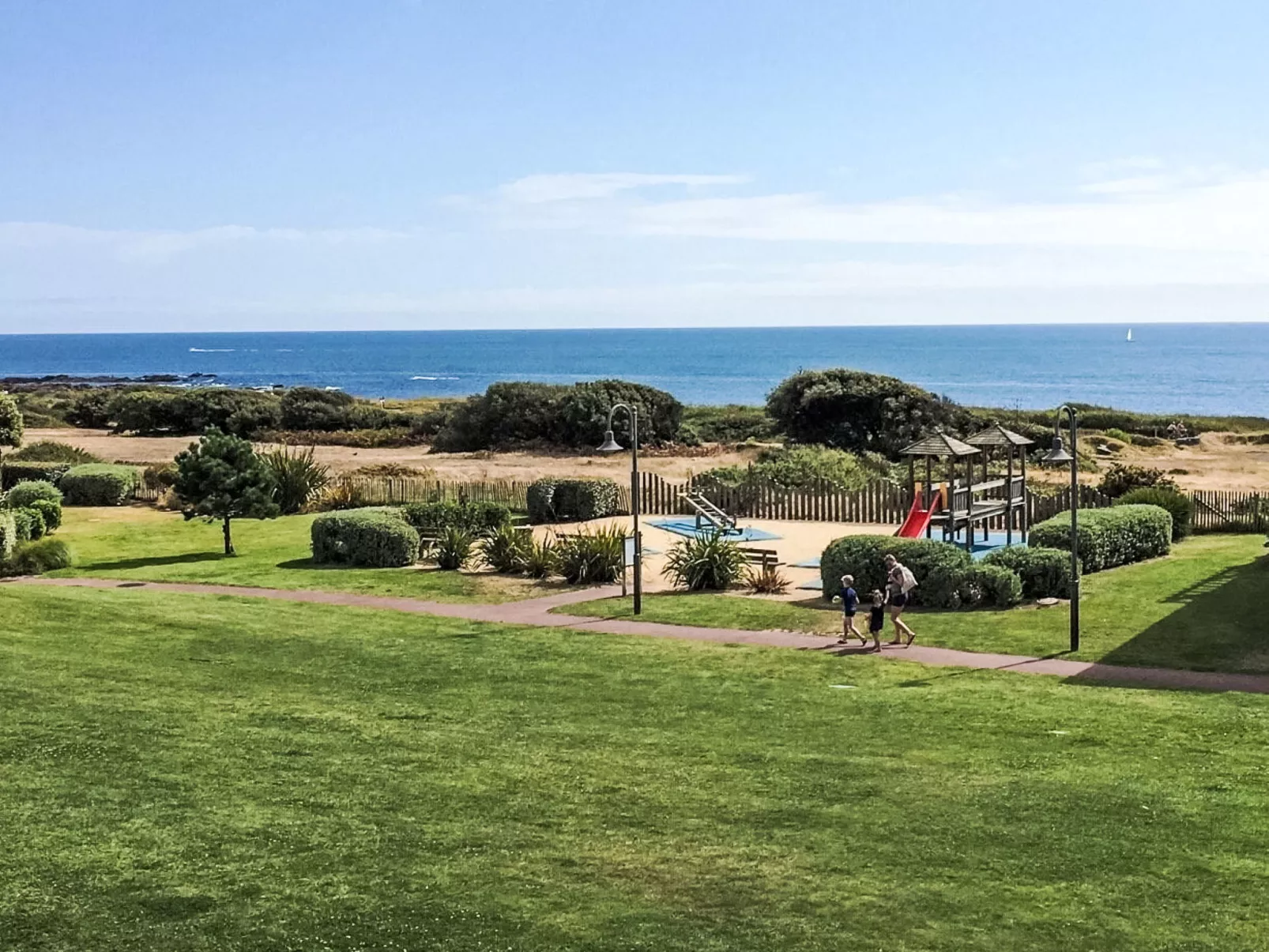 Garden and Sea- Appt T2 moderne, vue mer - Draußen