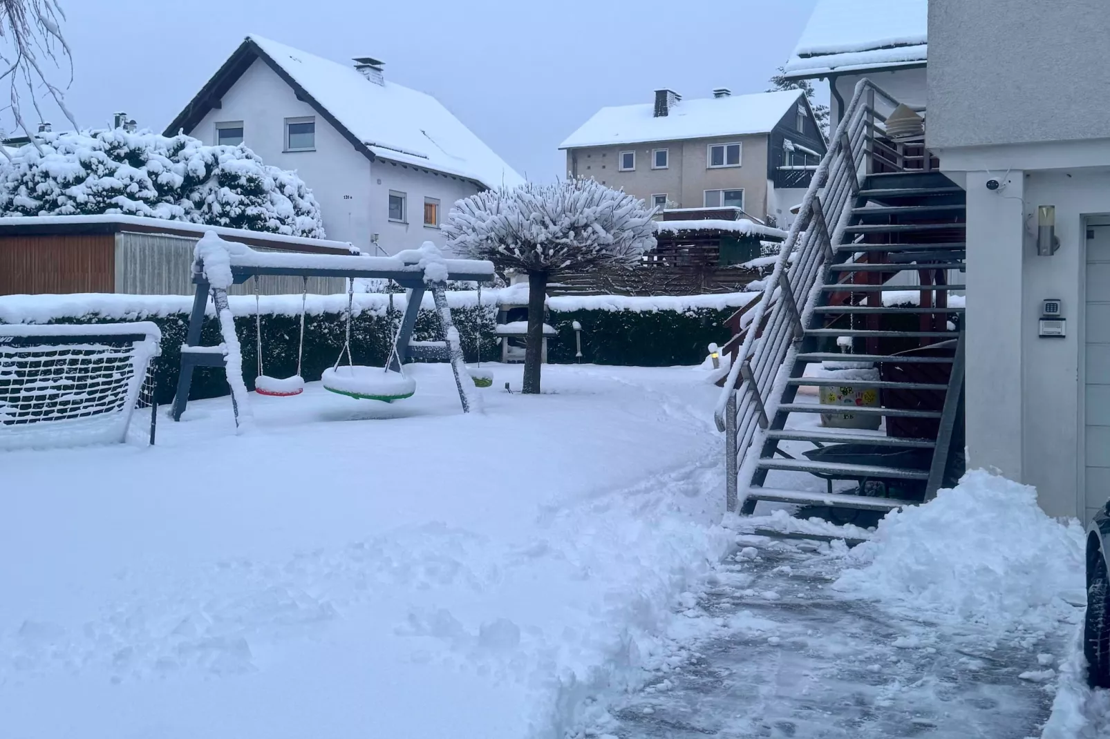Casa Brocktega in Bestwig - Garden in winter