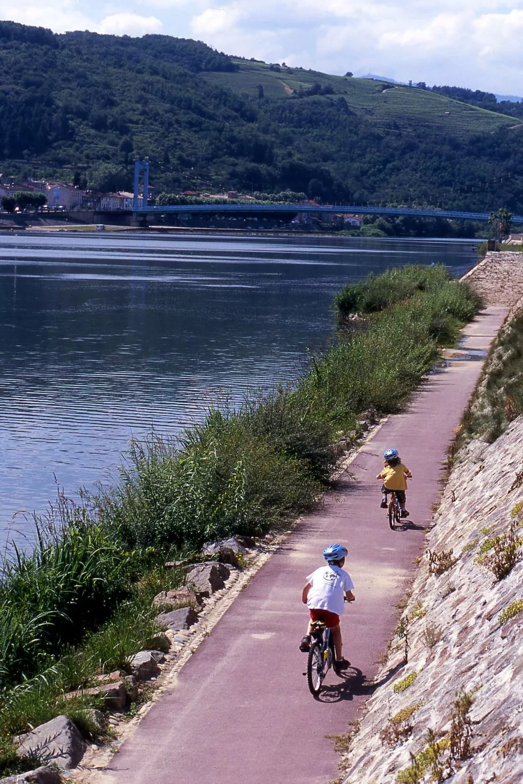 Die Ufer der Rhone - Image-tags.info