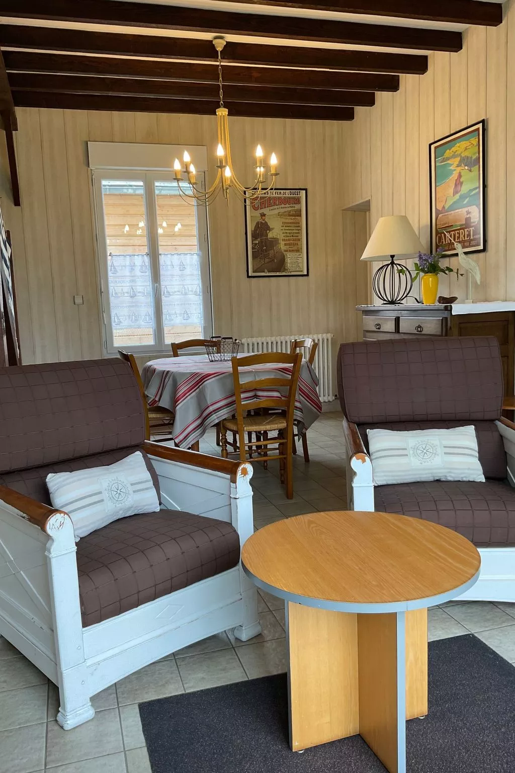 "Les flots bleus" (Die blauen Strände) - Drinnen