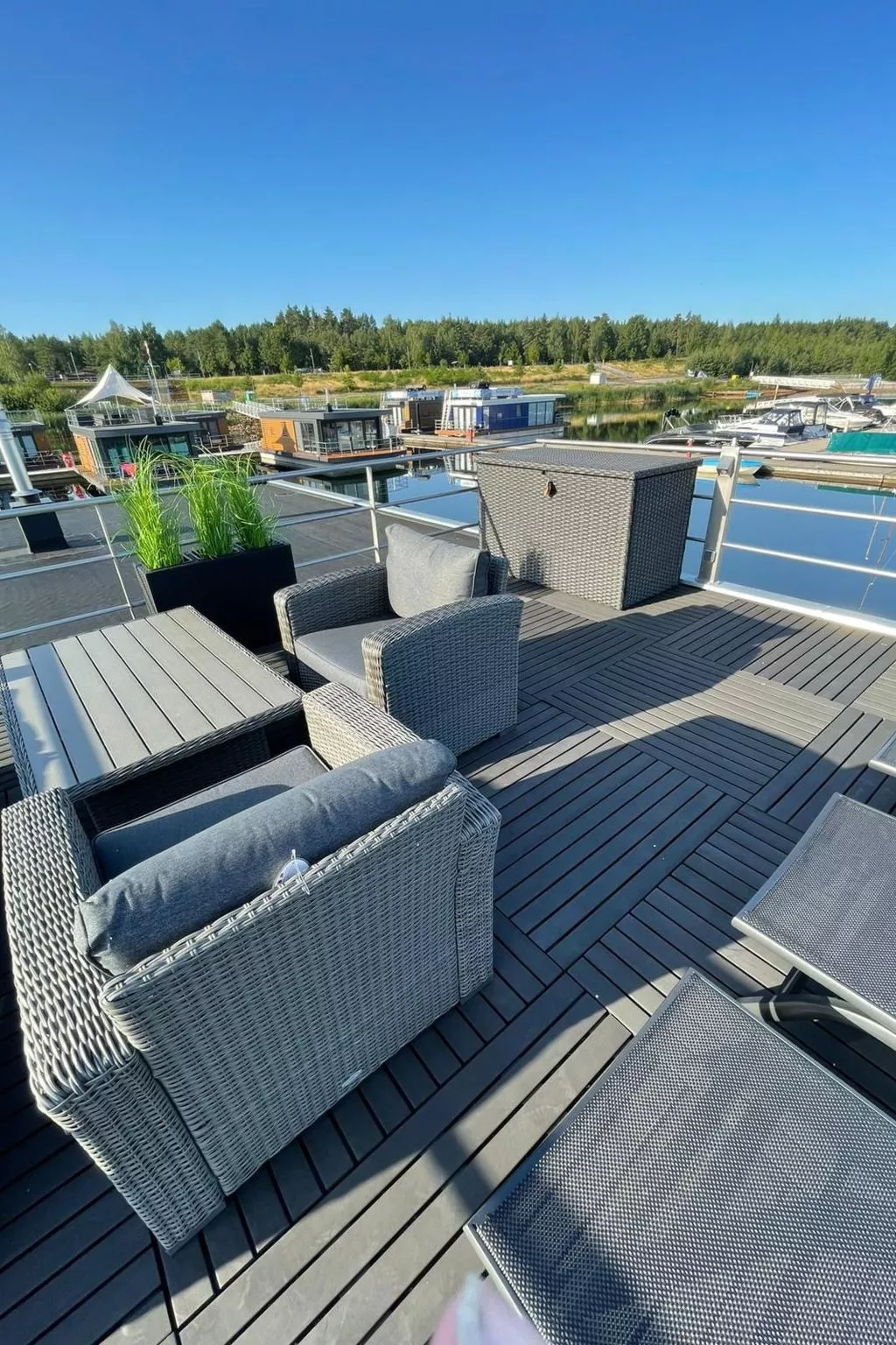 Hausboot Vroni am Bärwaldersee - Image-tags.info