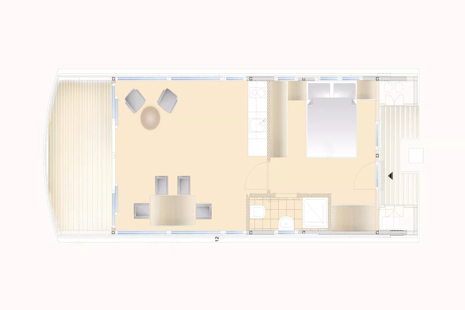 Floating House Paula - Plan