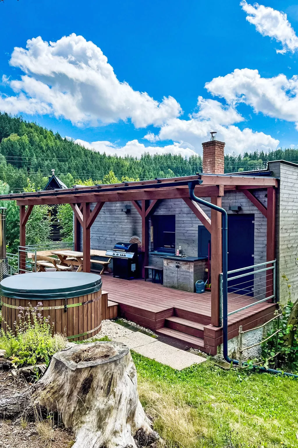 Peklo Hrádeček - Draußen