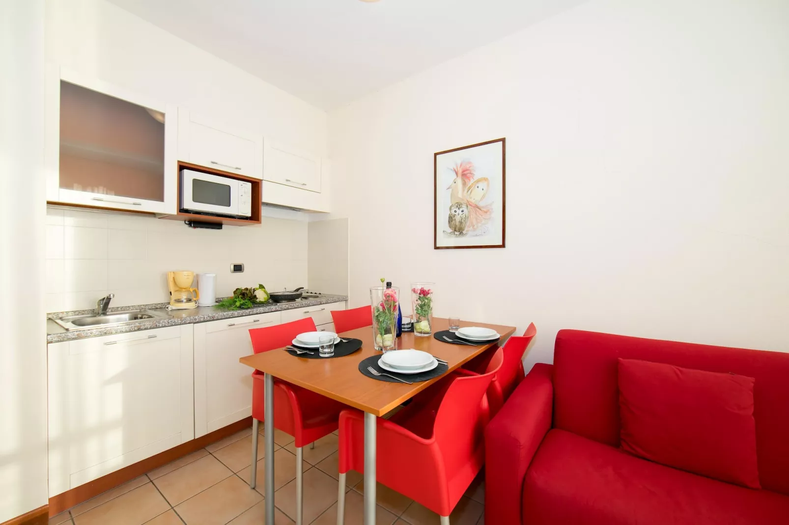 RESIDENCE PORTO LETIZIA - PALACE-1ROOM APT 4 PAX LAKE VIEW PLUS 8205 - P1LP4 - Kitchen