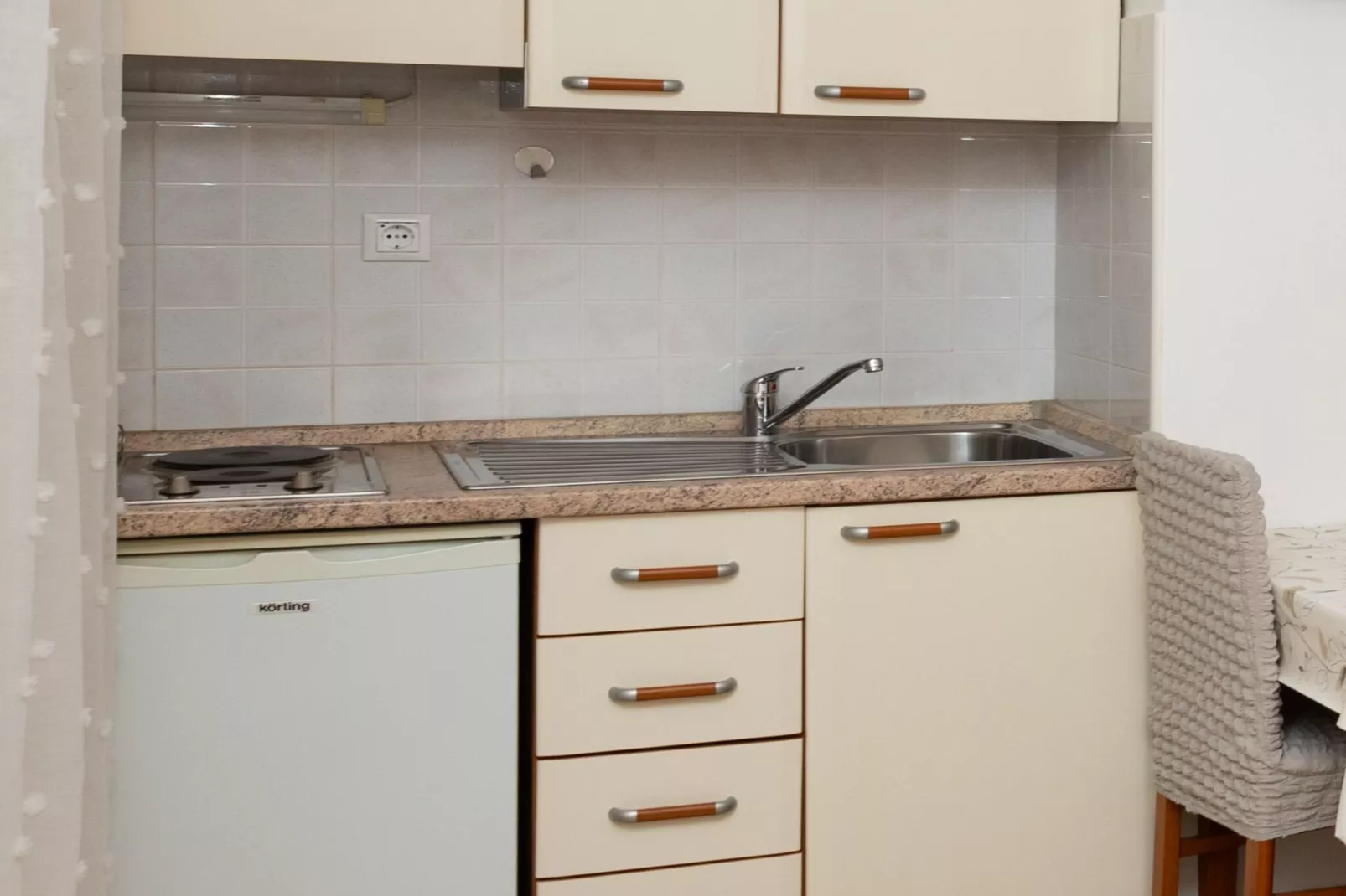 Apartments Sea Line - Two Bedroom Apartment with Terrace and Sea View-Cuisine