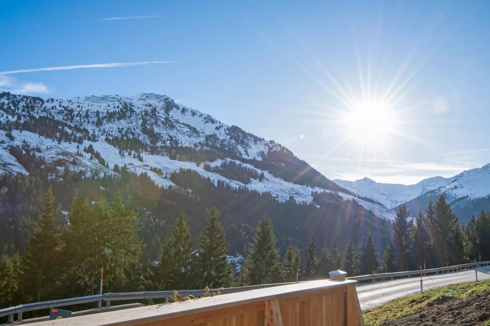 Berghütte Almleben - Vue d'hiver