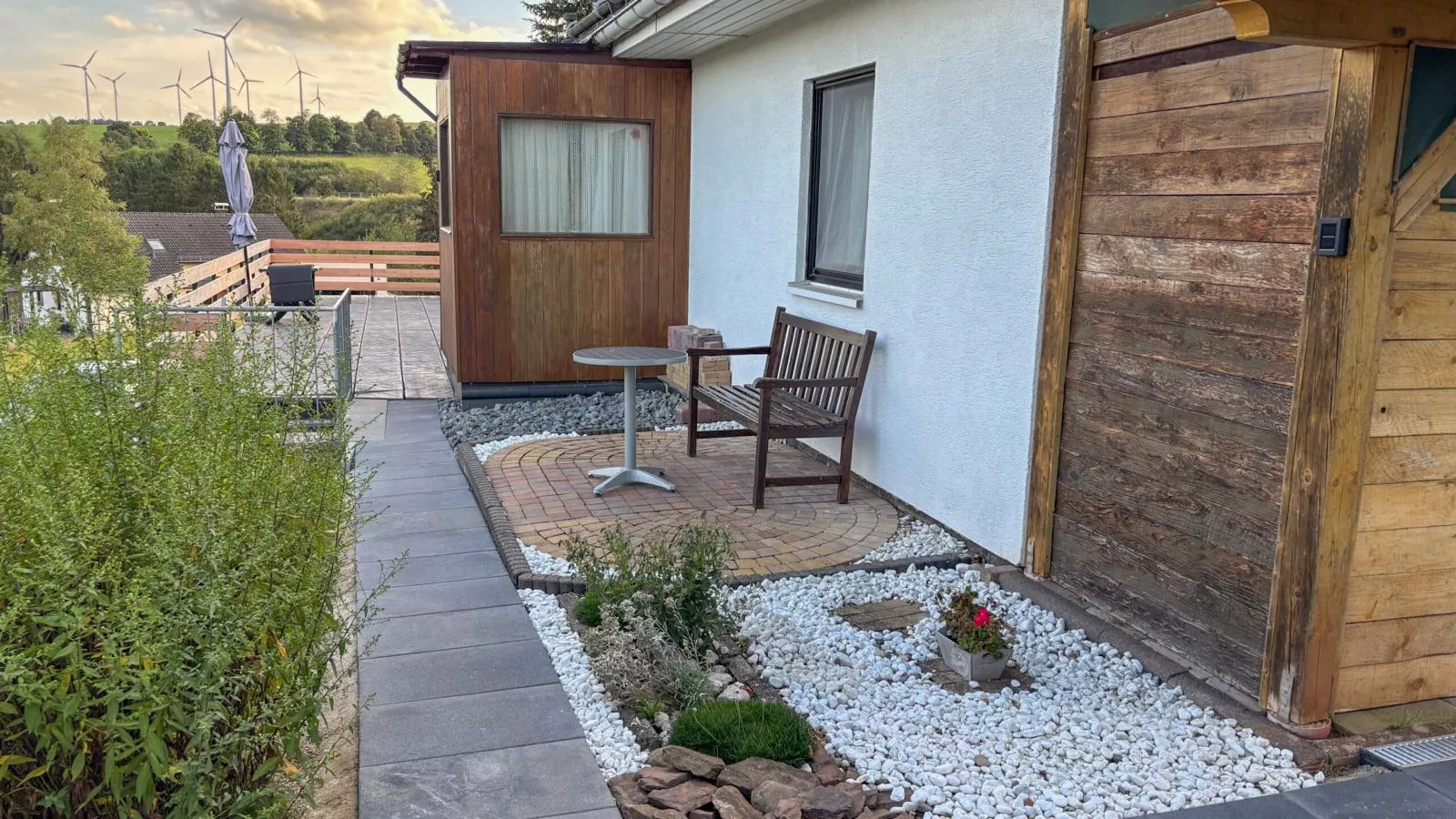 Veronica-Terrasse/Balkon