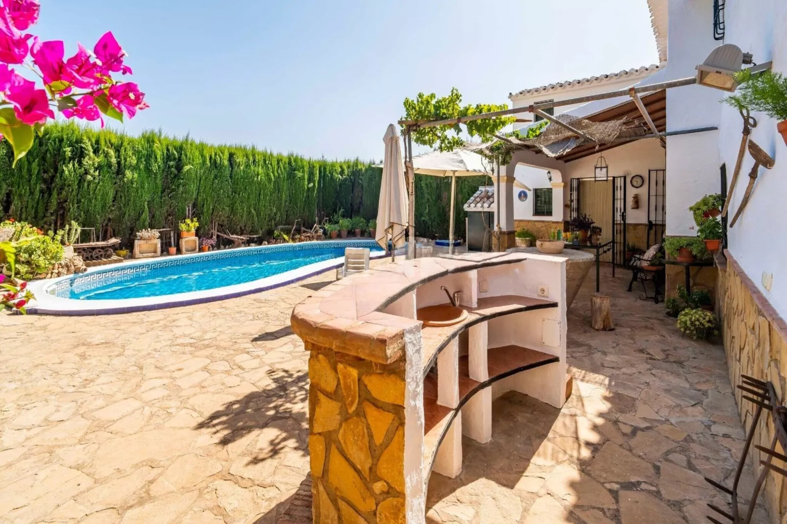 Cortijo la nobleza-Terrasse / balcon