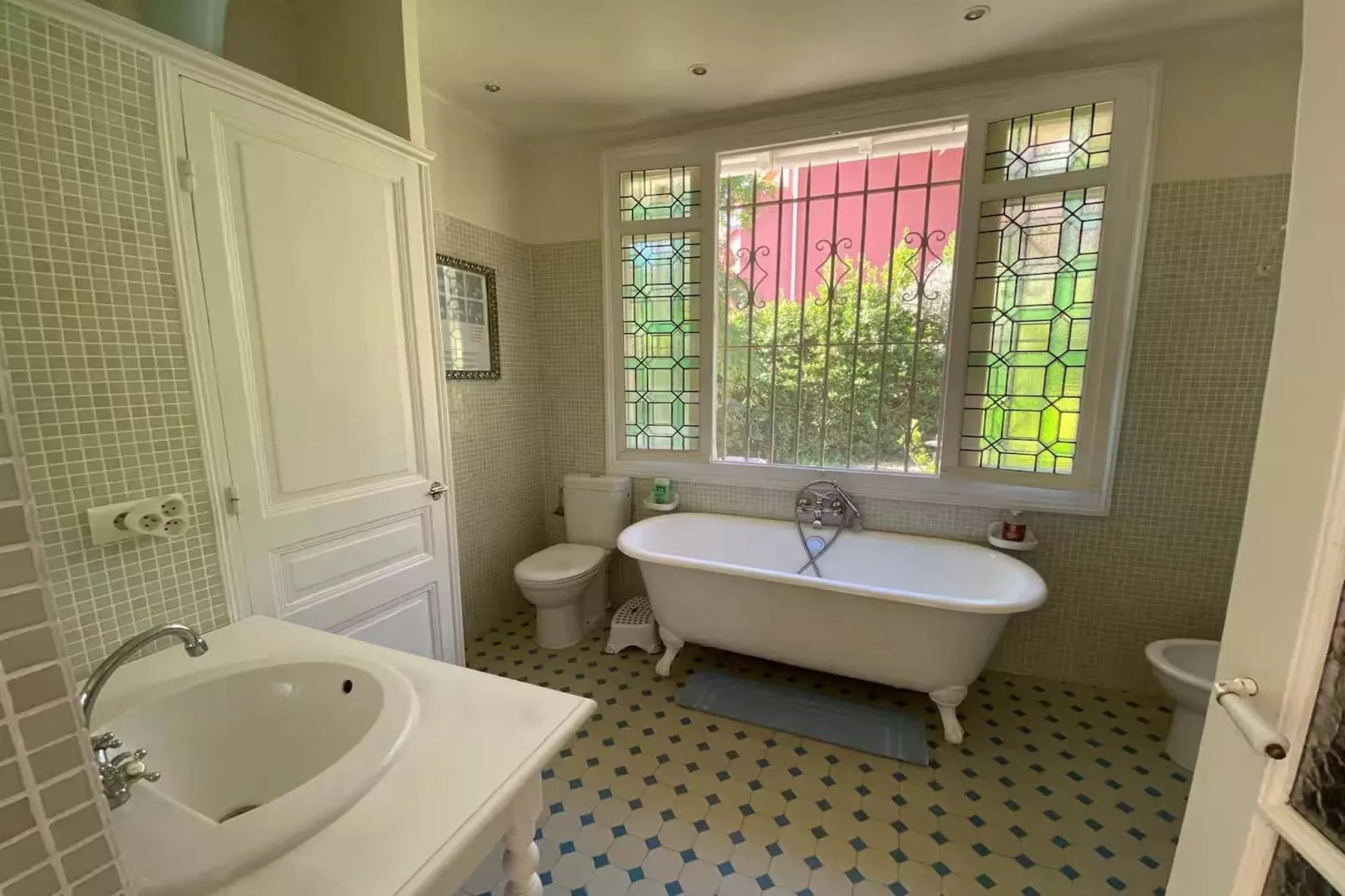 Villa plage privée vue sur la mer-Salle de bain