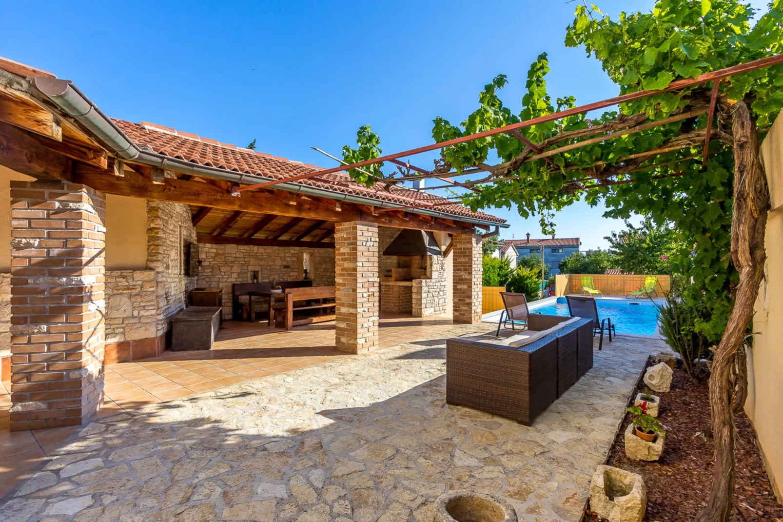Villa Teresa-Terrasse/Balkon