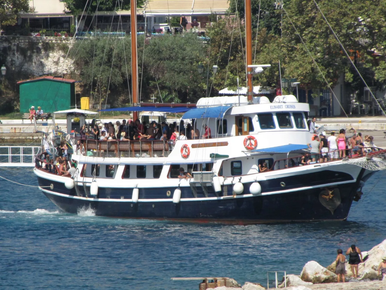 Skiathos Ferienhaus - Drinnen