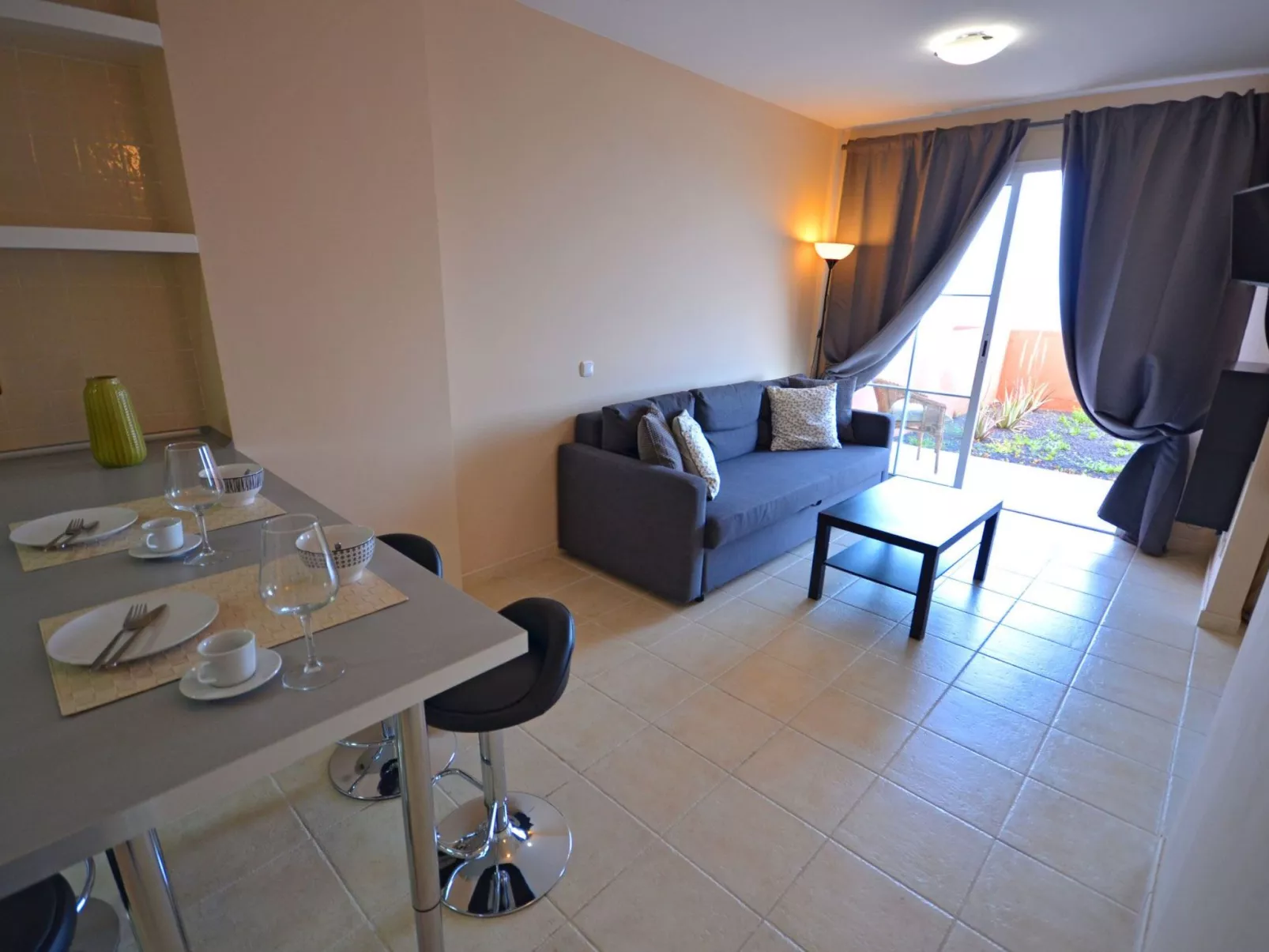 Moderne Wohnung in Pájara mit Großer Terrasse - Image-tags.info