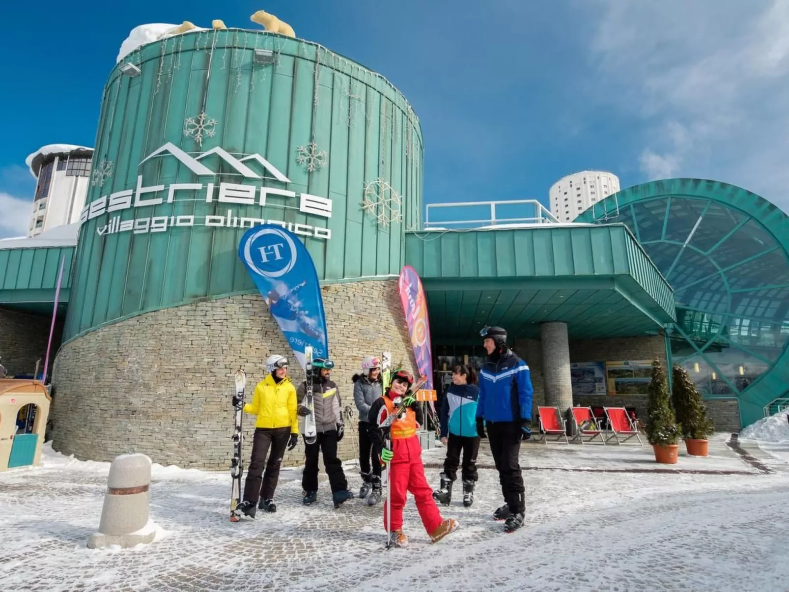 Teleo Vacanze - Olympisches Dorf Sestriere - Dehors