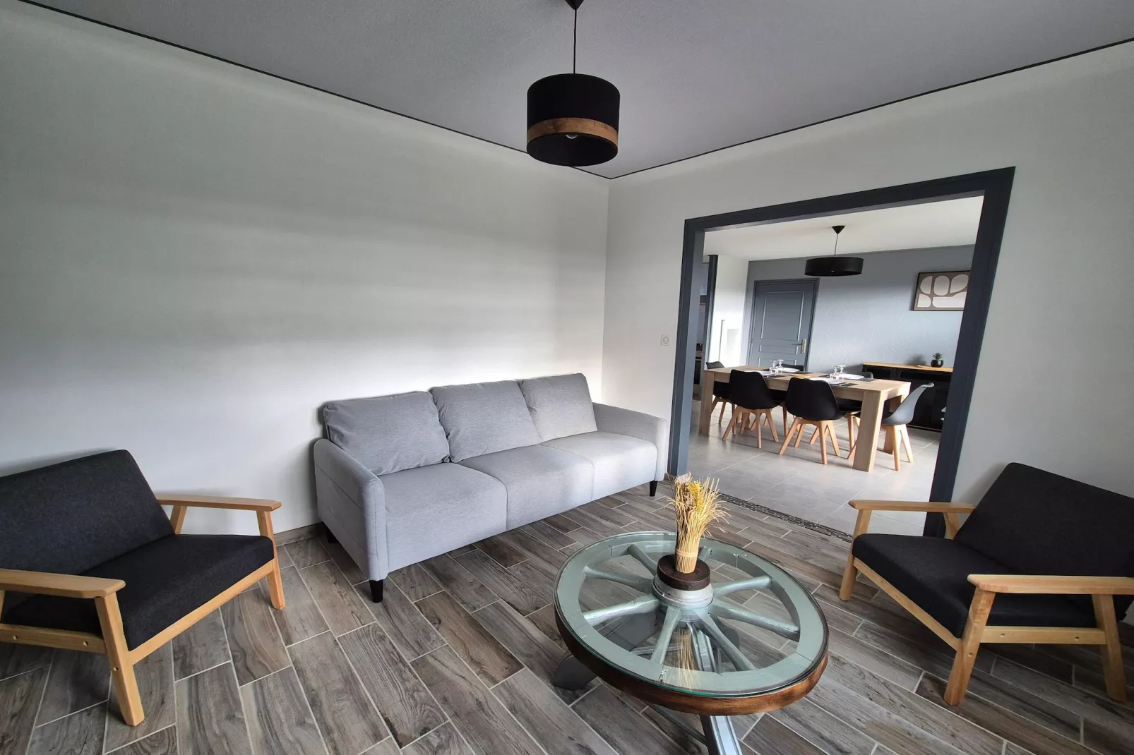 Gîte "Yvonne" à Plurien - Wohnzimmer