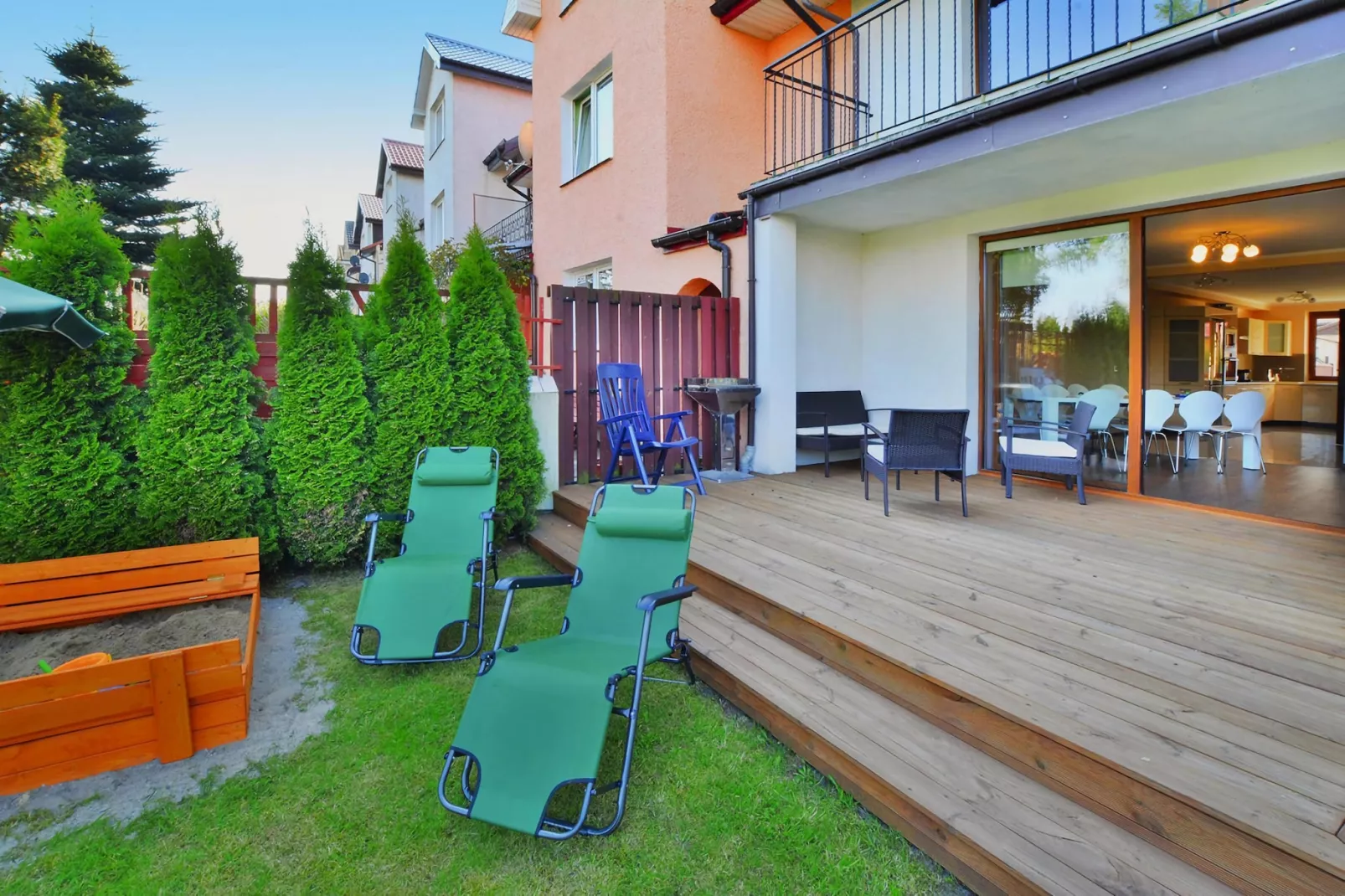 Dom wakacyjny w Kołobrzegu - Terrace balcony