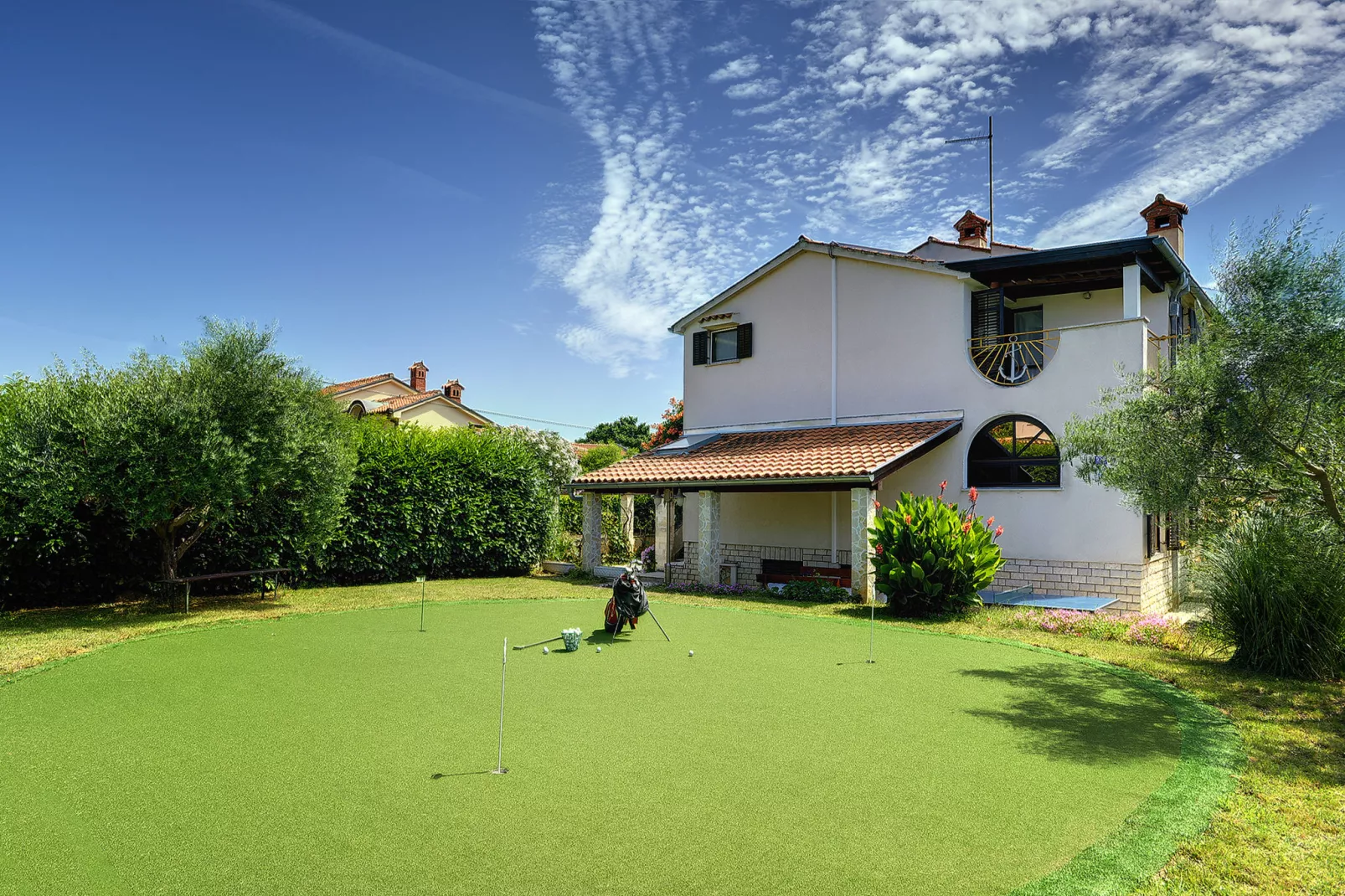 Villa Golf House-Gärten Sommer