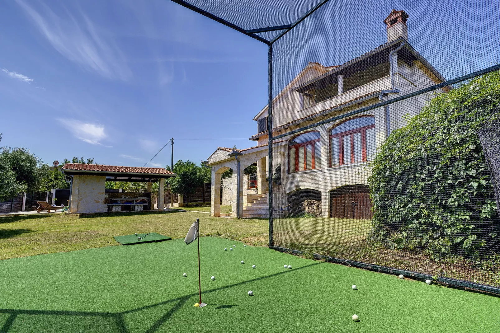 Villa Golf House-Gärten Sommer