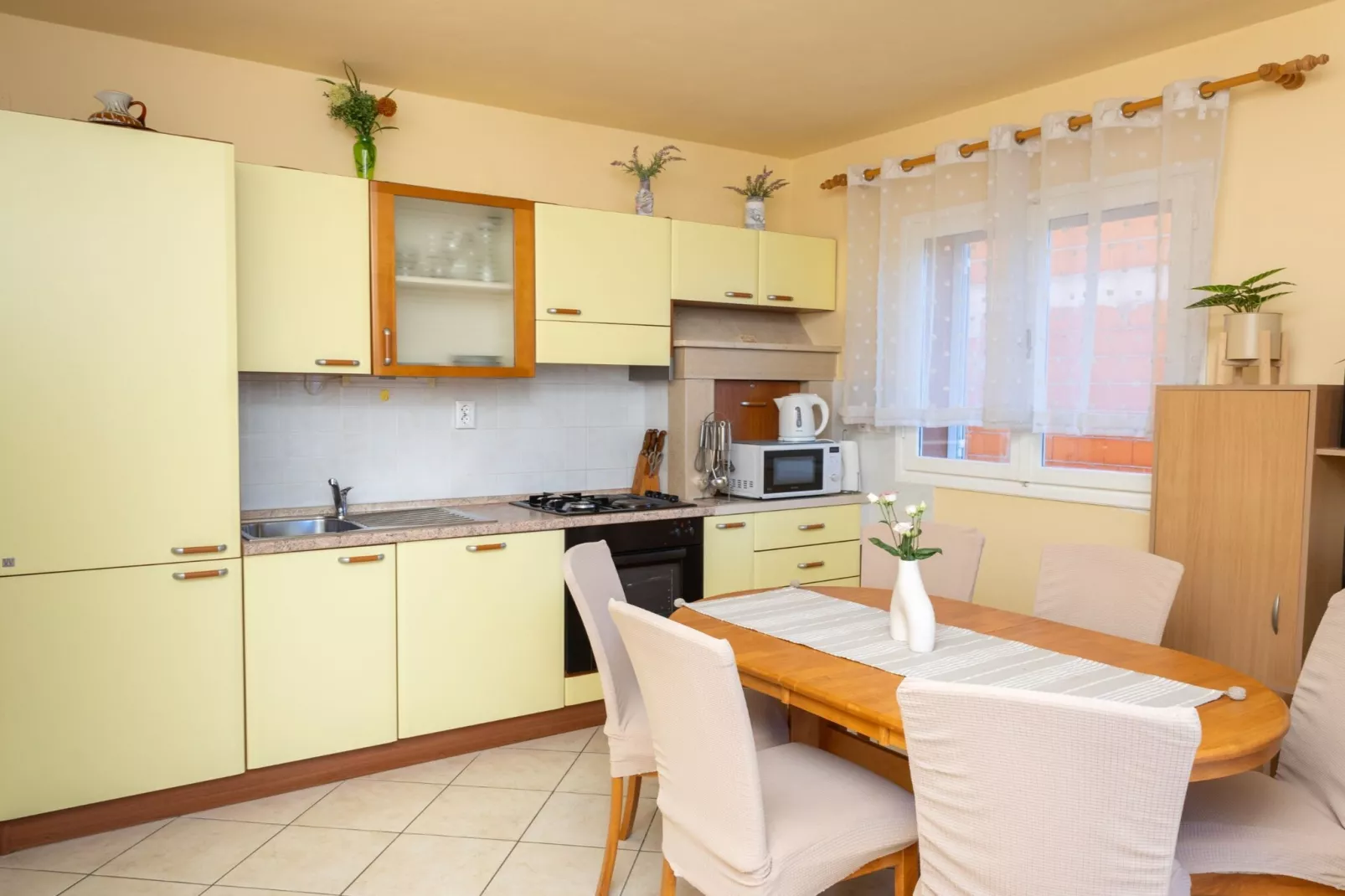 Apartments Sea Line - Two Bedroom Apartment with Terrace and Sea View-Cuisine