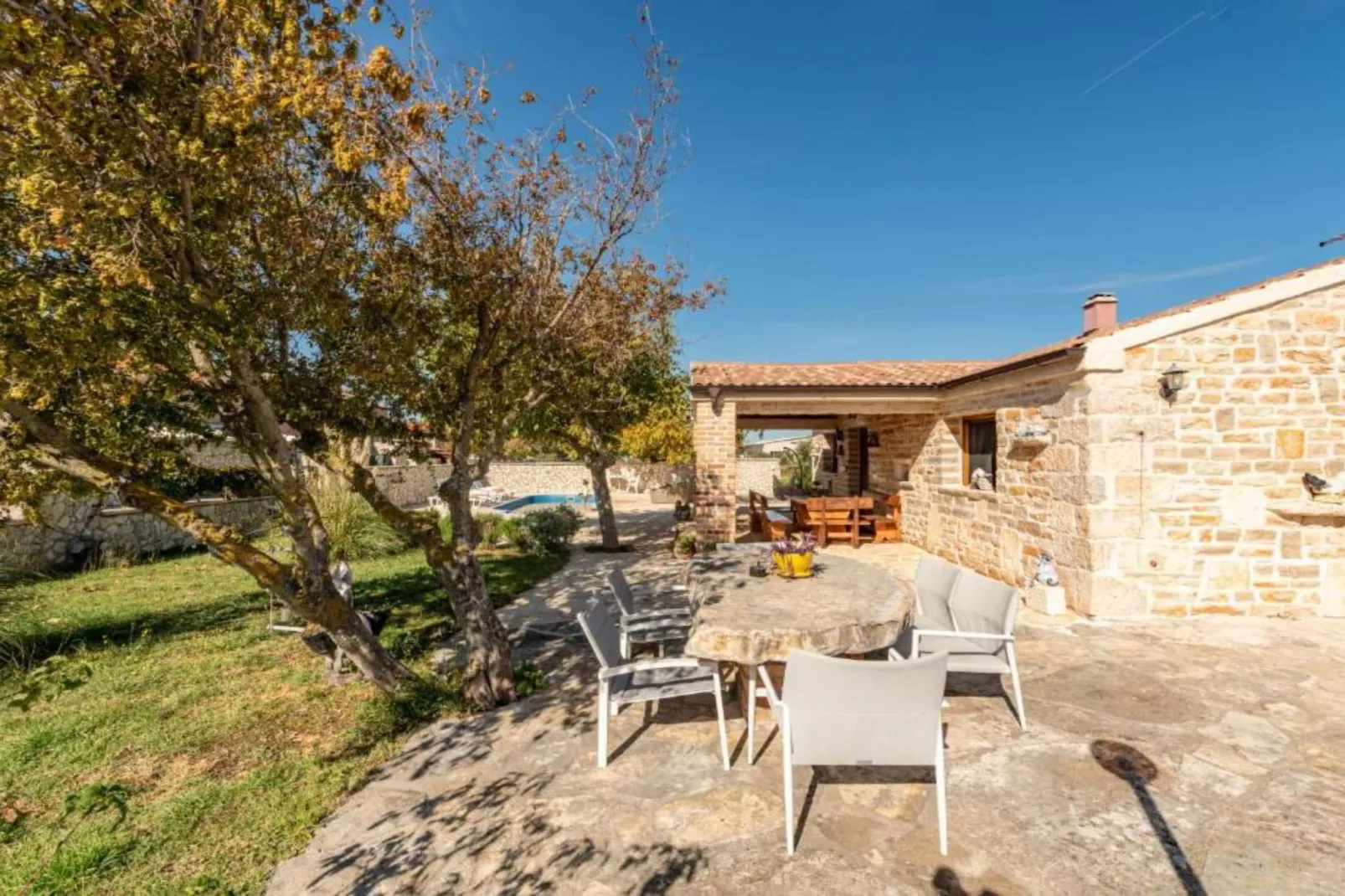 Holiday House Šimun - Three bedroom Holiday house with pool - Outdoor