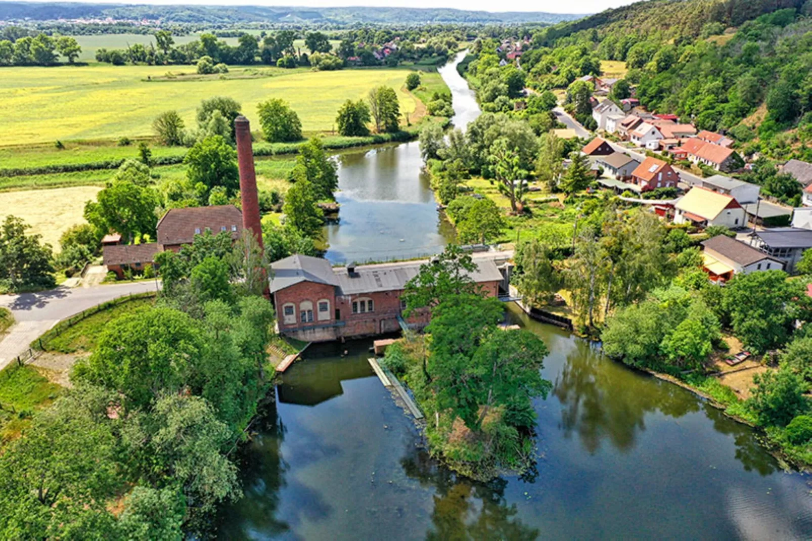 Jeamai’s Pension-Gebiete Sommer 20 km