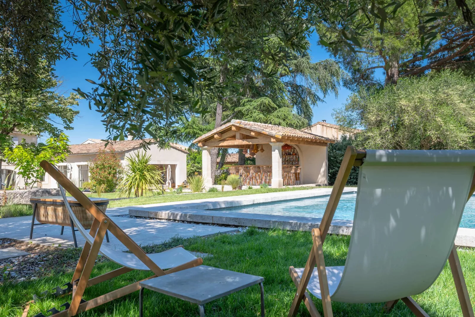 Mas prestigieux au coeur de Saint-Remy-de-Provence-Schwimmbad