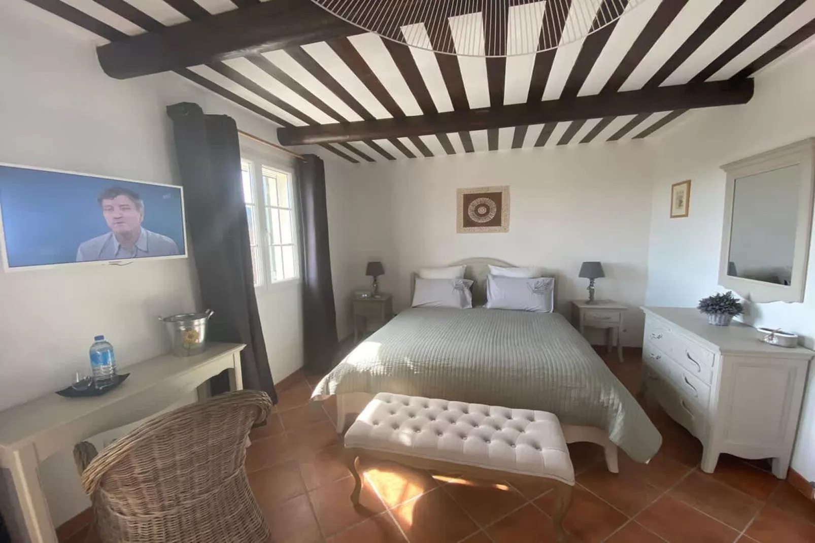 Villa provencale à Murs coeur du Luberon-Bedroom