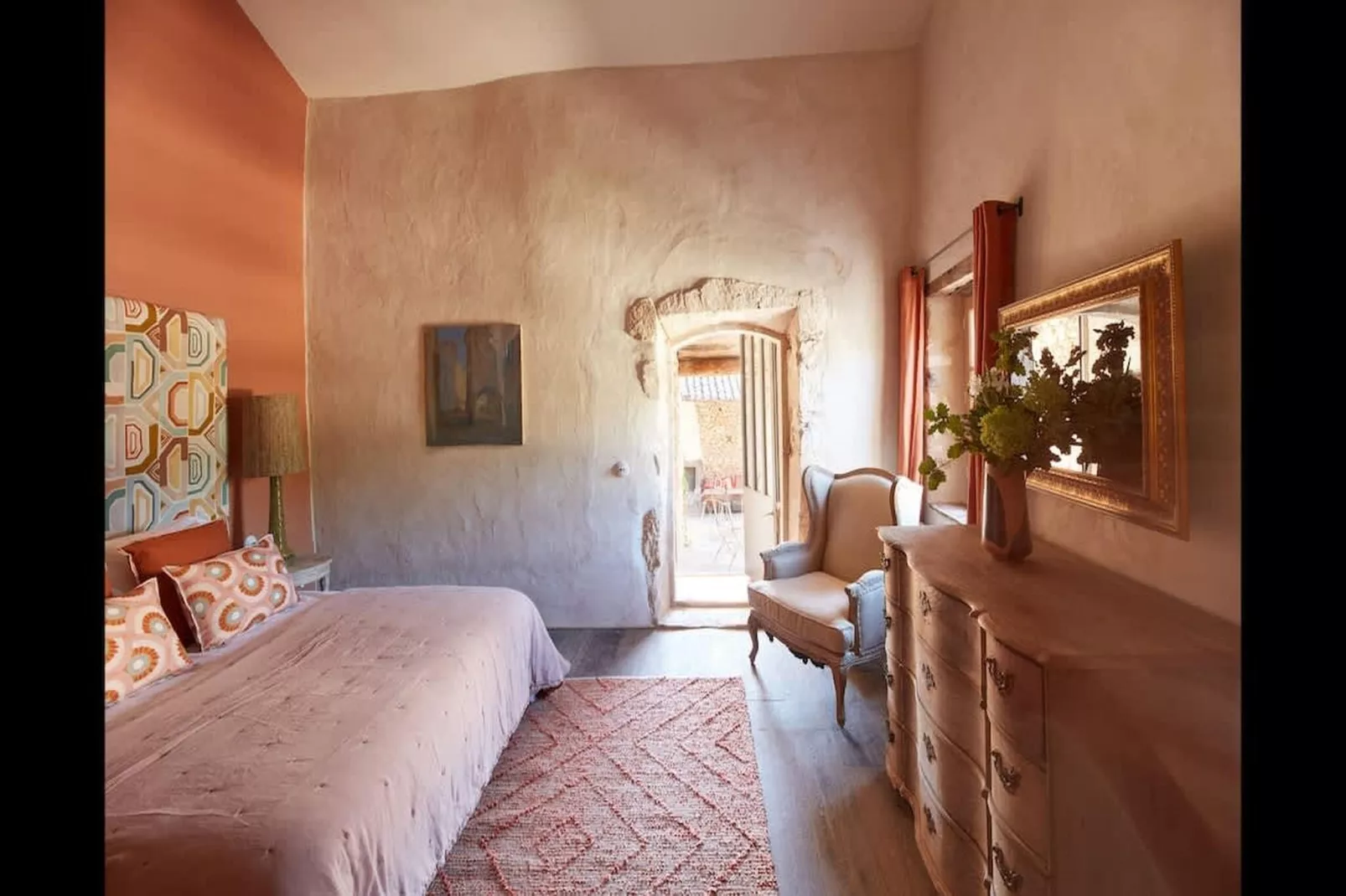 Villa de charme confort au milieu des vignes du Lubéron-Schlafzimmer